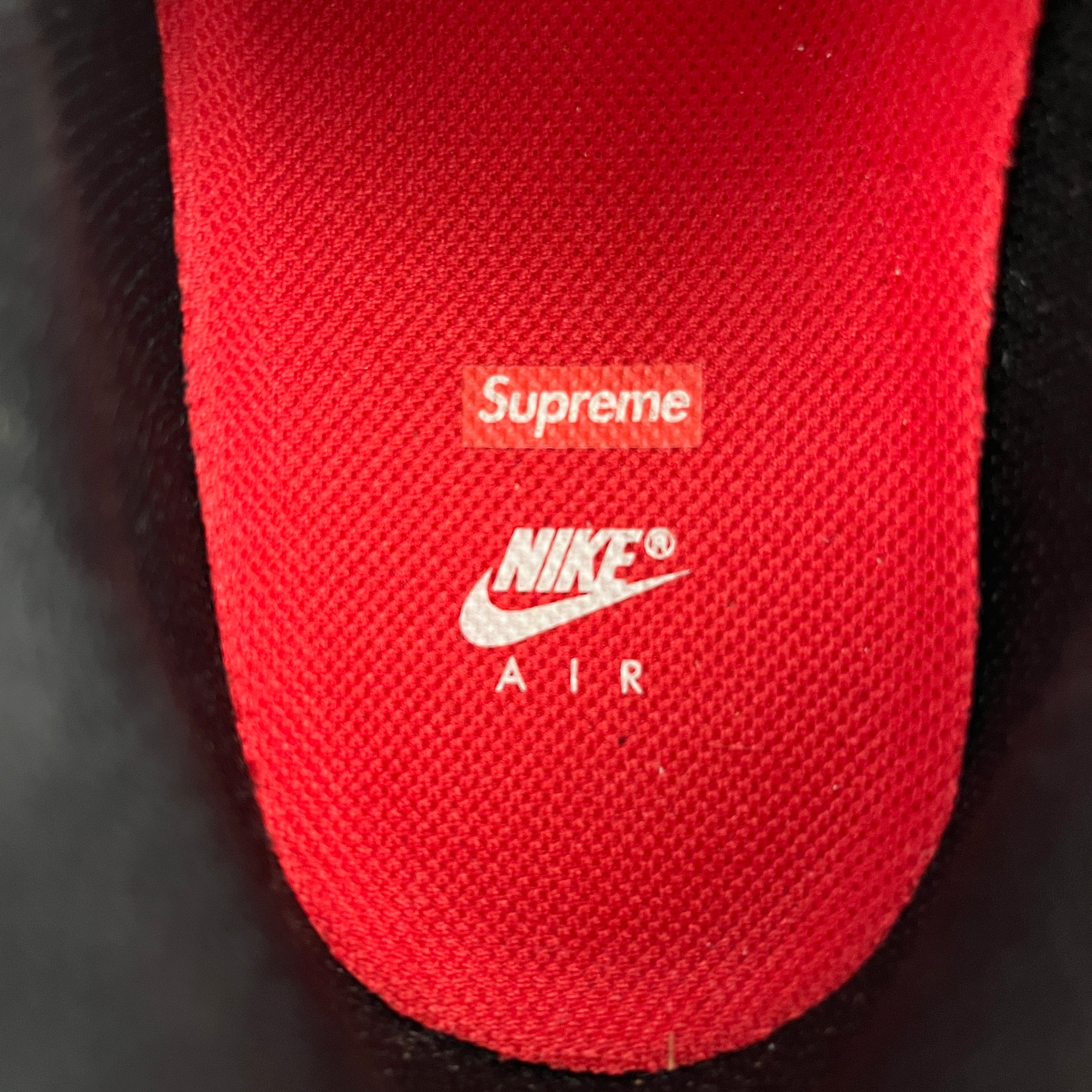 NIKE/Supreme/Low-Sneakers/US 10.5/Leather/BLK/Air Max 98 TL view 3