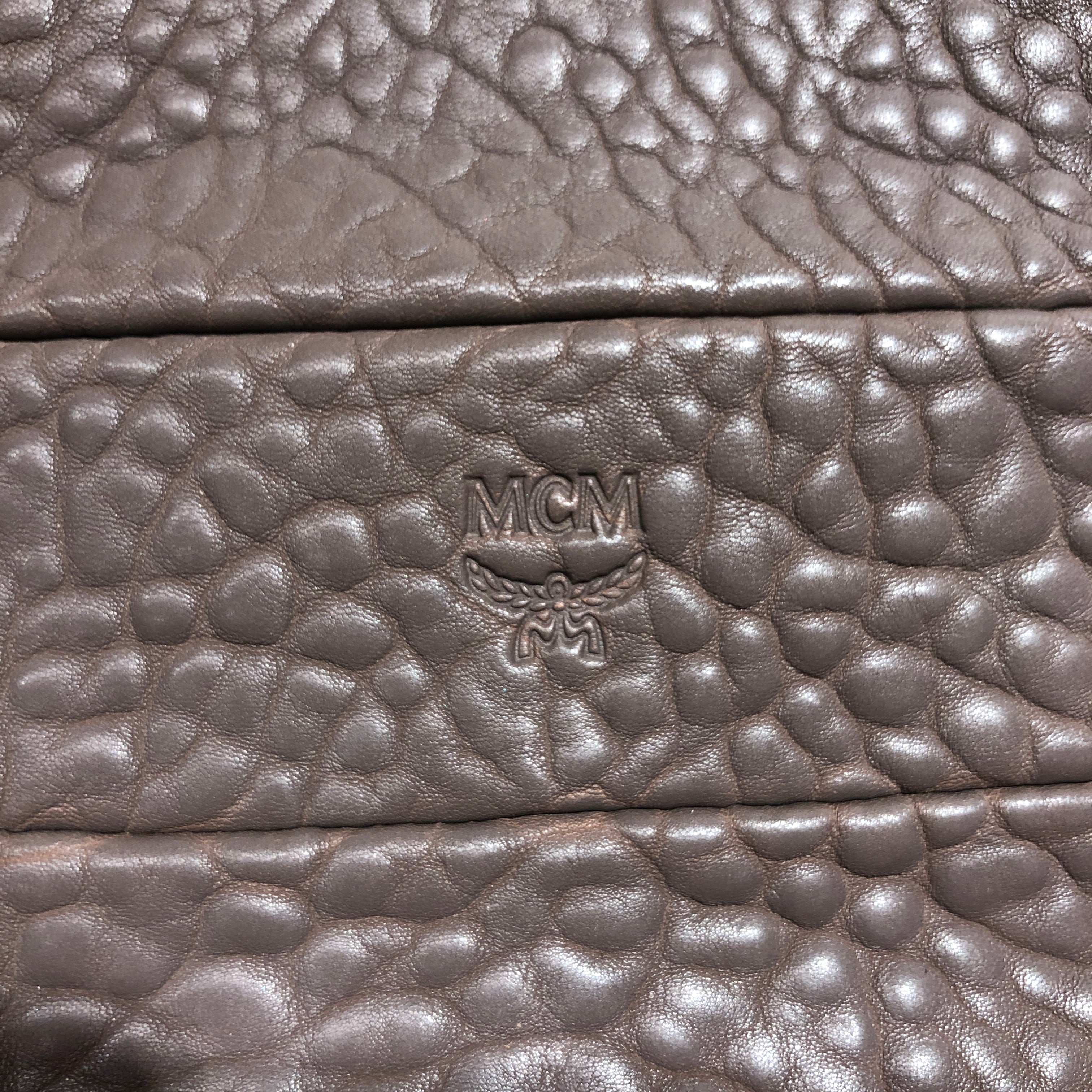 MCM/Cross Body Bag/Leather/GRY/ view 7
