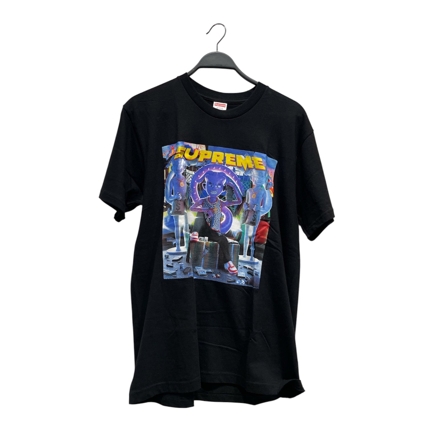 Supreme/T-Shirt/M/Cotton/BLK/Richest Tee view 1