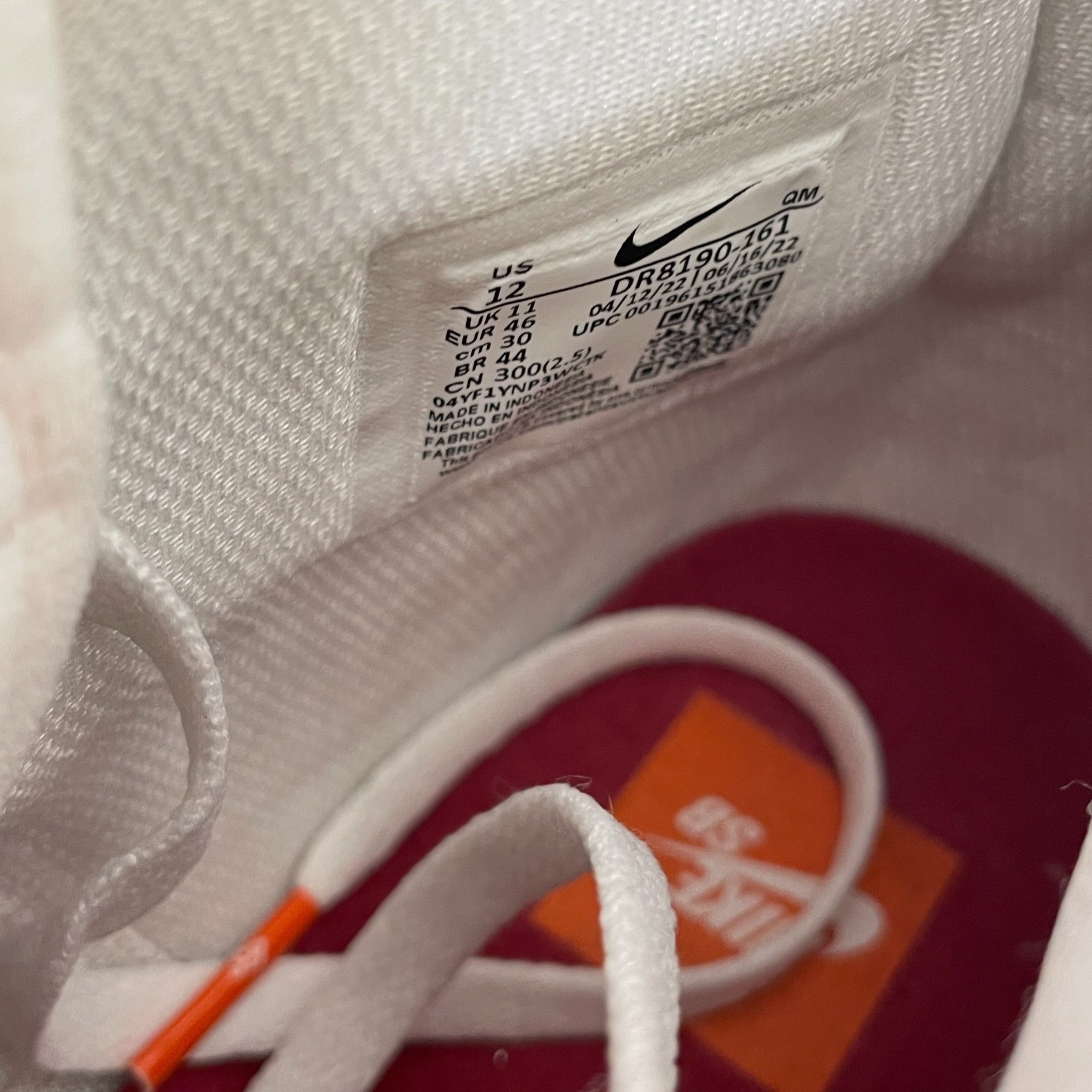 NIKE/Hi-Sneakers/US 12/WHT/NIKE ZOOM BLAZER SB view 5
