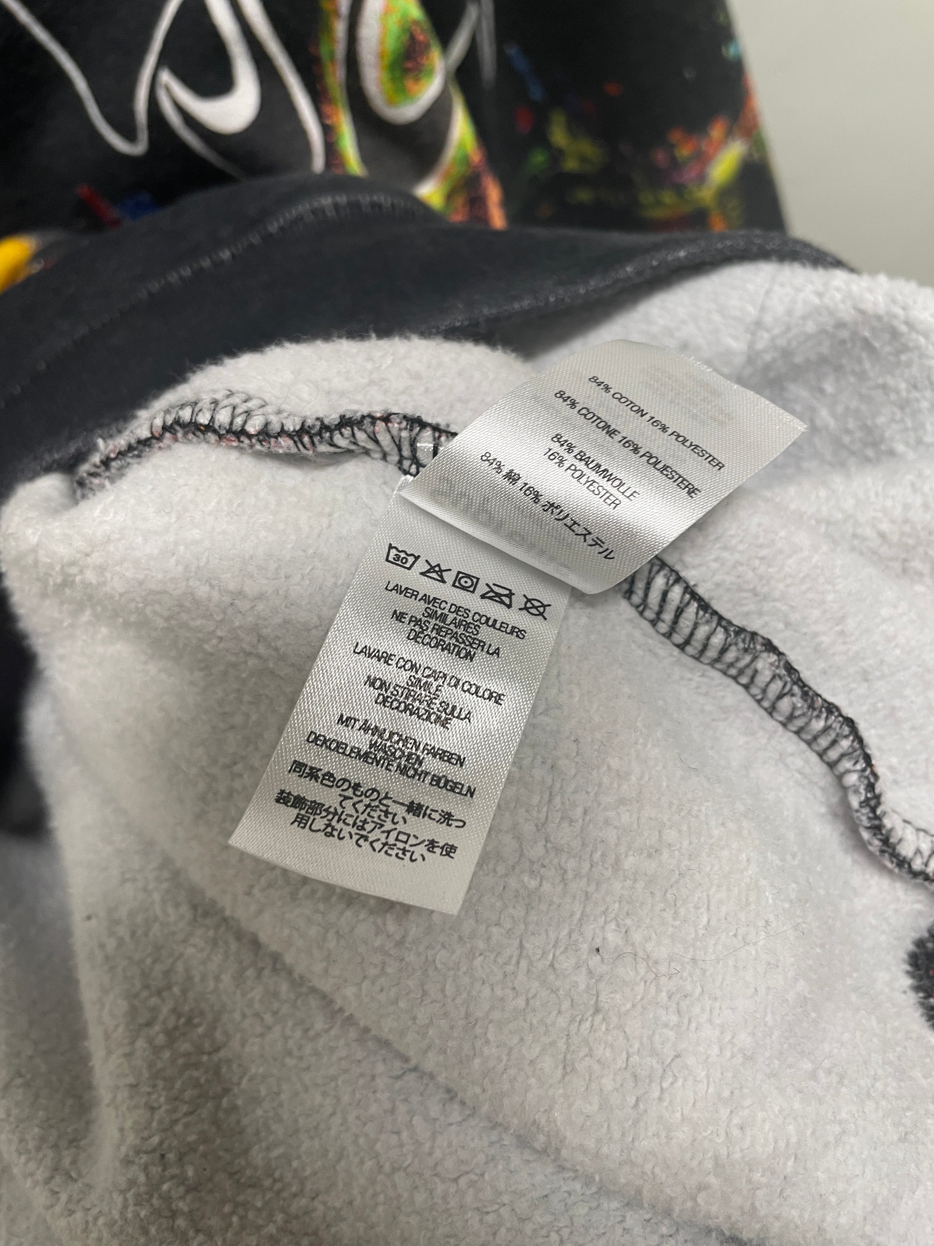Supreme/Hoodie/L/All Over Print/Cotton/BLK/night time city print view 7