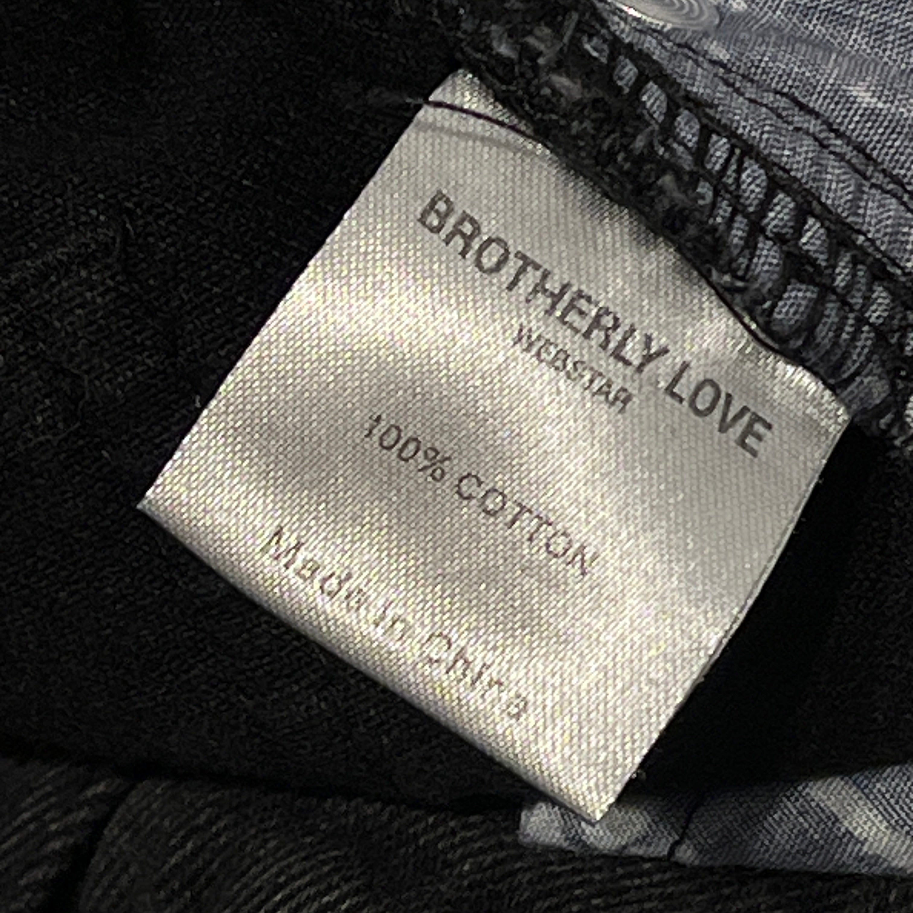 brotherly love/Pants/XL/Cotton/BLK/netted view 4