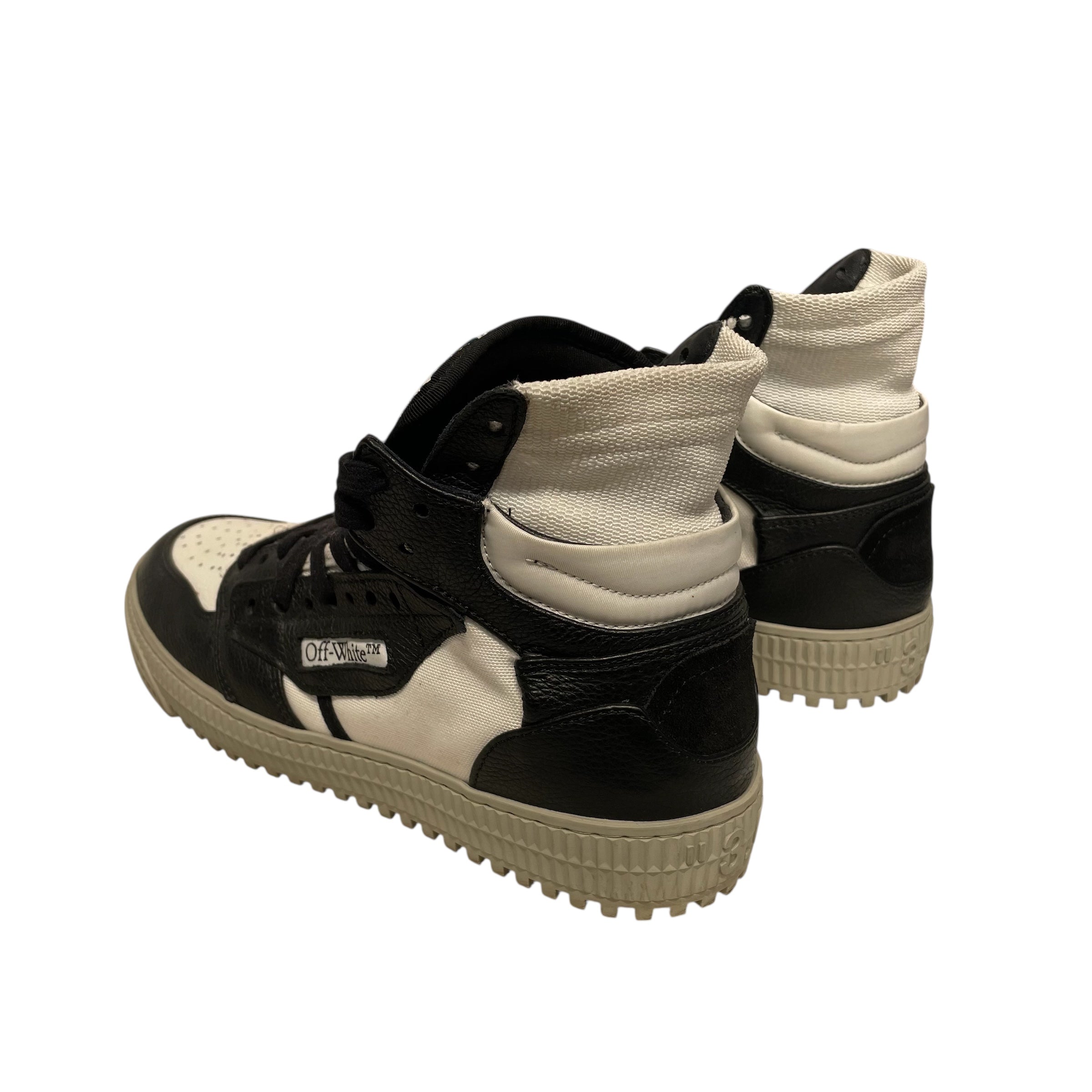 OFF-WHITE/Hi-Sneakers/EU 39/Suede/BLK/3.0 Court Sneakers view 2