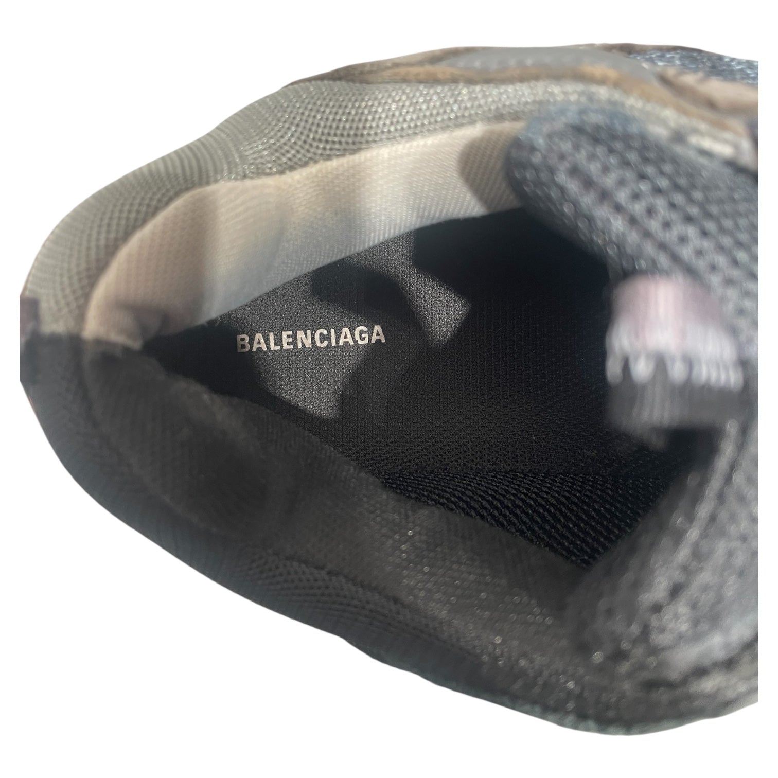 BALENCIAGA/Hi-Sneakers/EU 42/BLK/Split Triple S view 3