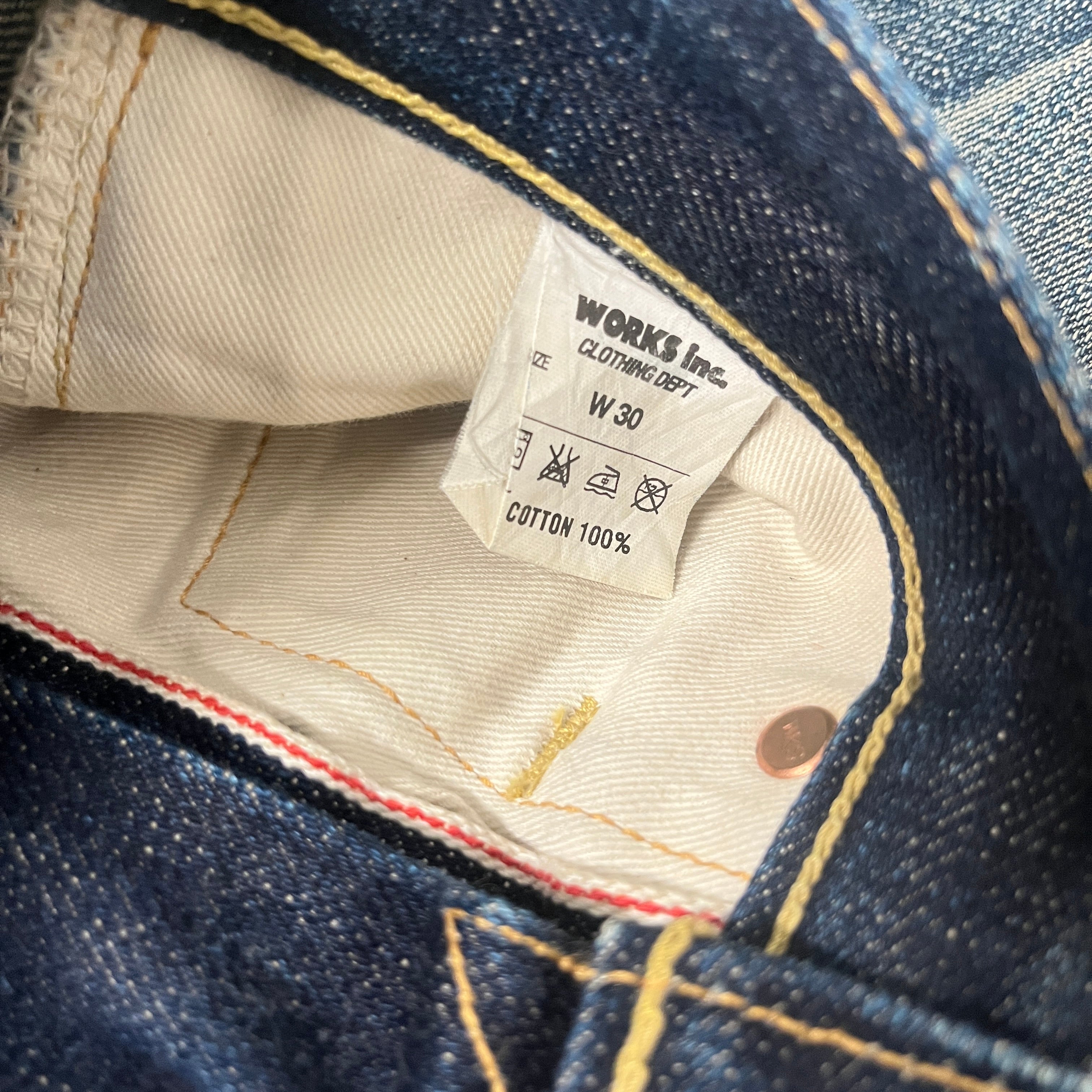 IRON HEART/Straight Pants/30/Denim/IDG/HIGH STANDARD JAPAN DENIM view 4