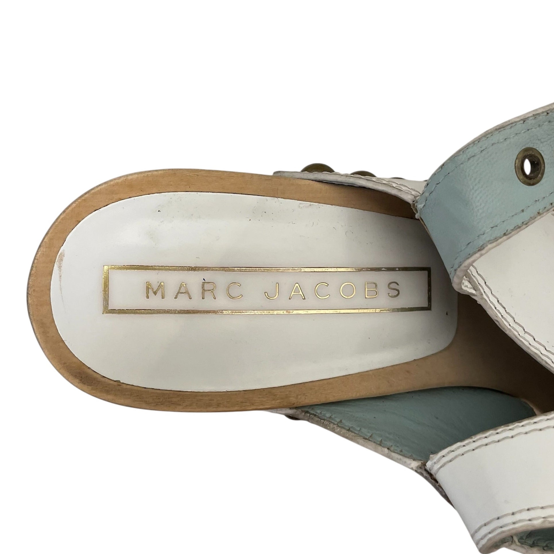 MARC BY MARC JACOBS/Sandals/EU 39.5/WHT/studded clogs view 3