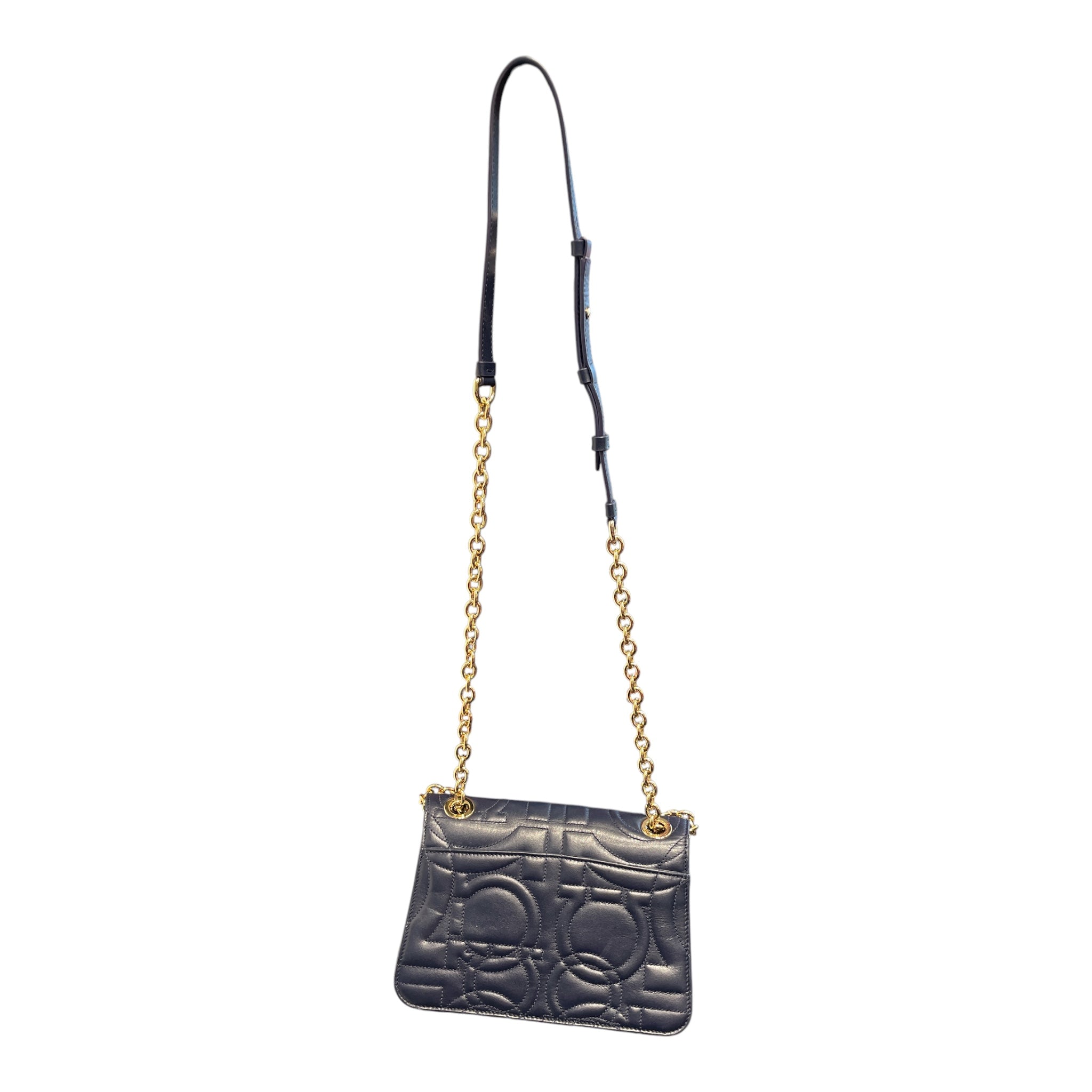 Salvatore Ferragamo/Cross Body Bag/Leather/BLU/GANICI view 2