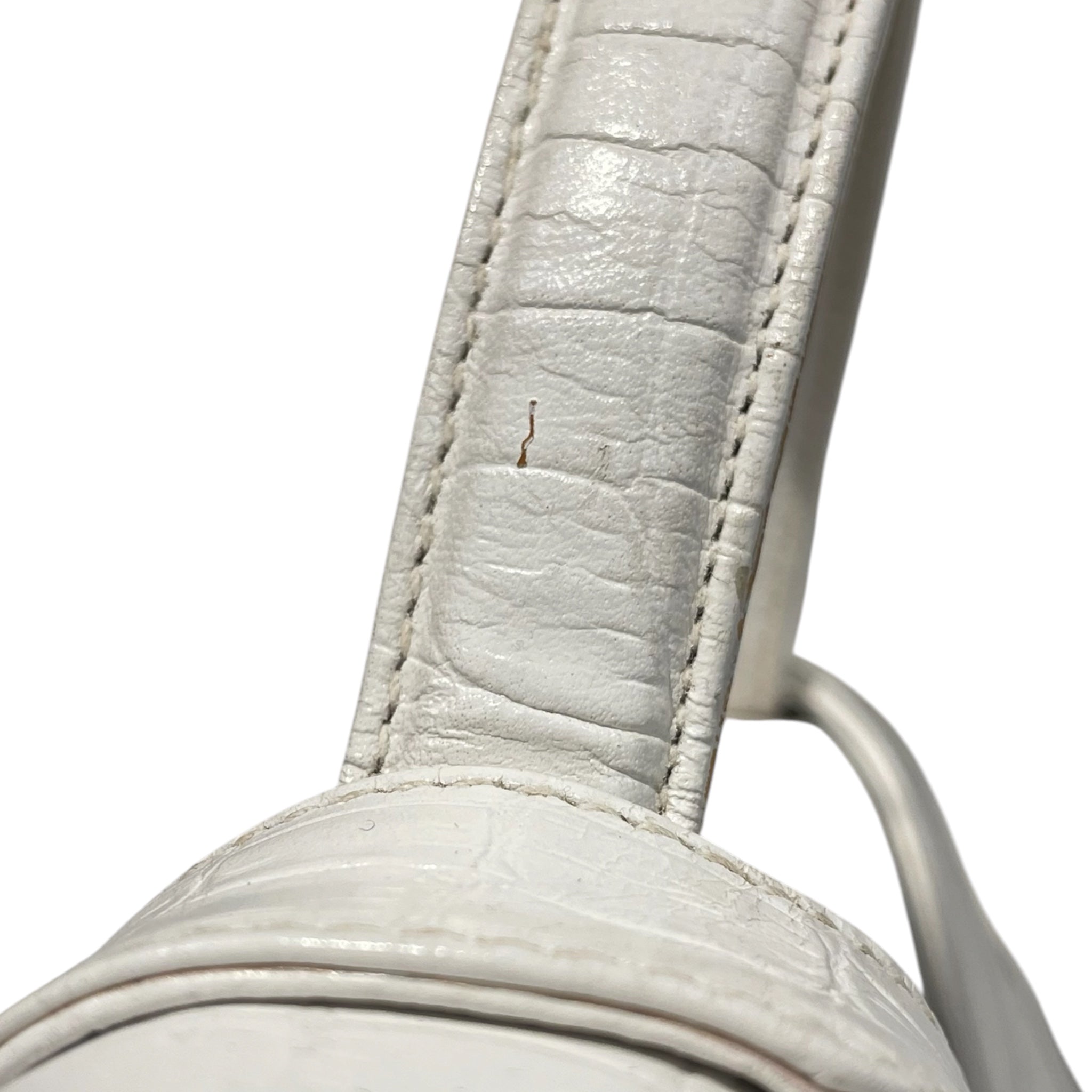 FENDI/Bag/Leather/WHT/CROCODILE EMBOSSED LEATHER view 7