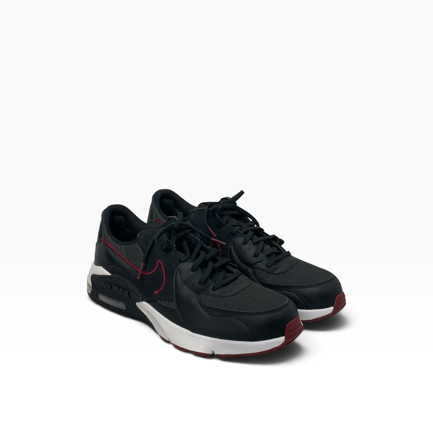 NIKE/Low-Sneakers/US 12/Leather/BLK/AIR MAX EXCEE view 1
