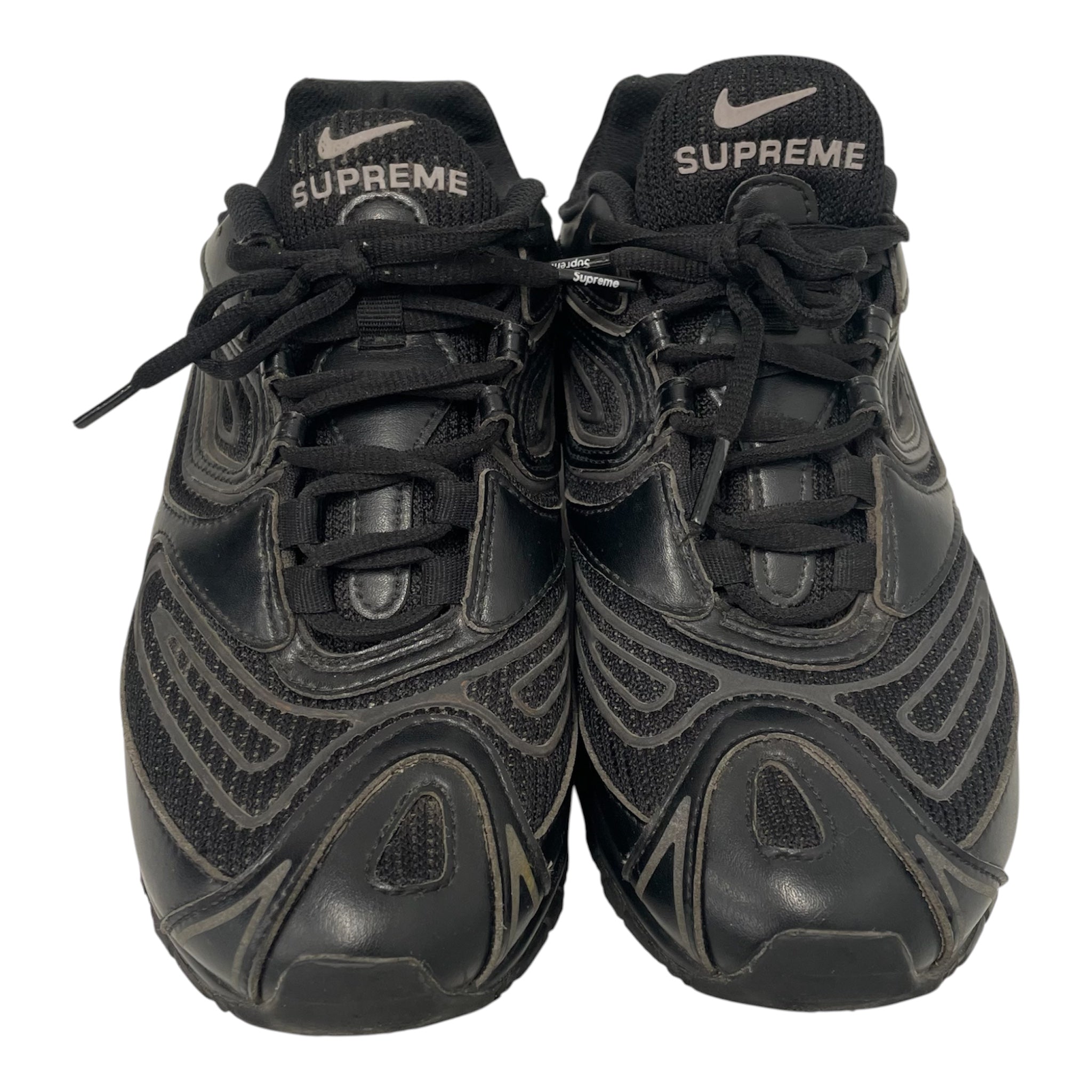 NIKE/Supreme/Low-Sneakers/US 8.5/Cotton/BLK/TL AIR view 4