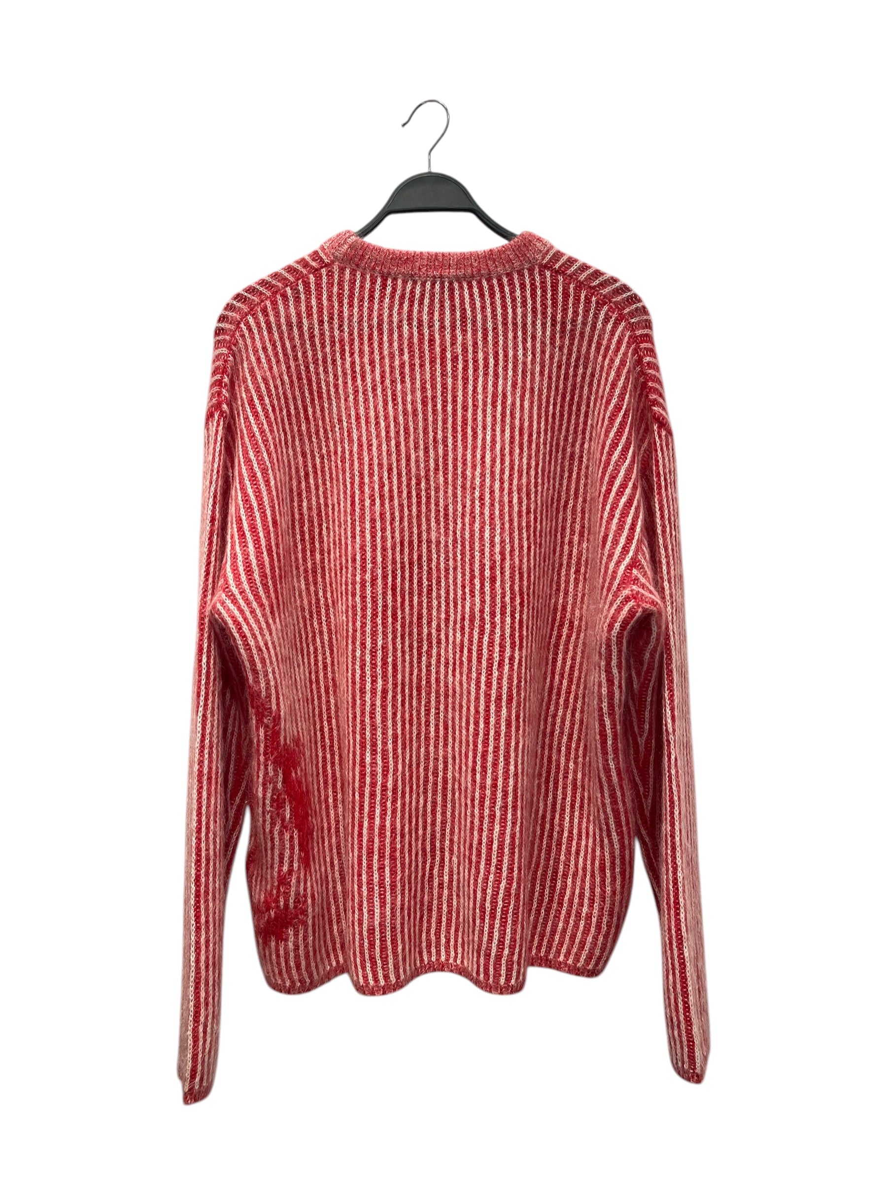 DIESEL/Sweater/XL/Stripe/Mohair/RED/ view 2