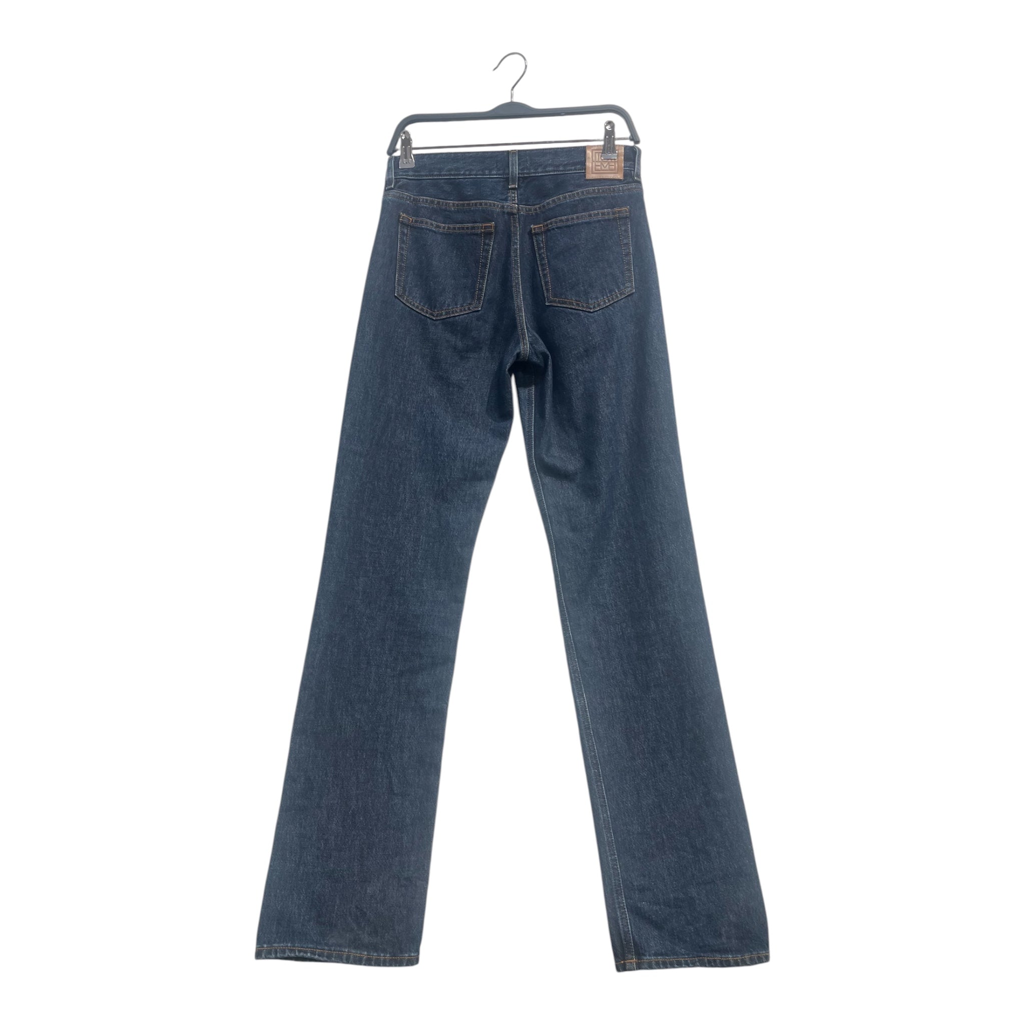 TOTEME/Straight Pants/25/Cotton/BLU/DARK BLUE STRAIGHT PANTS view 2