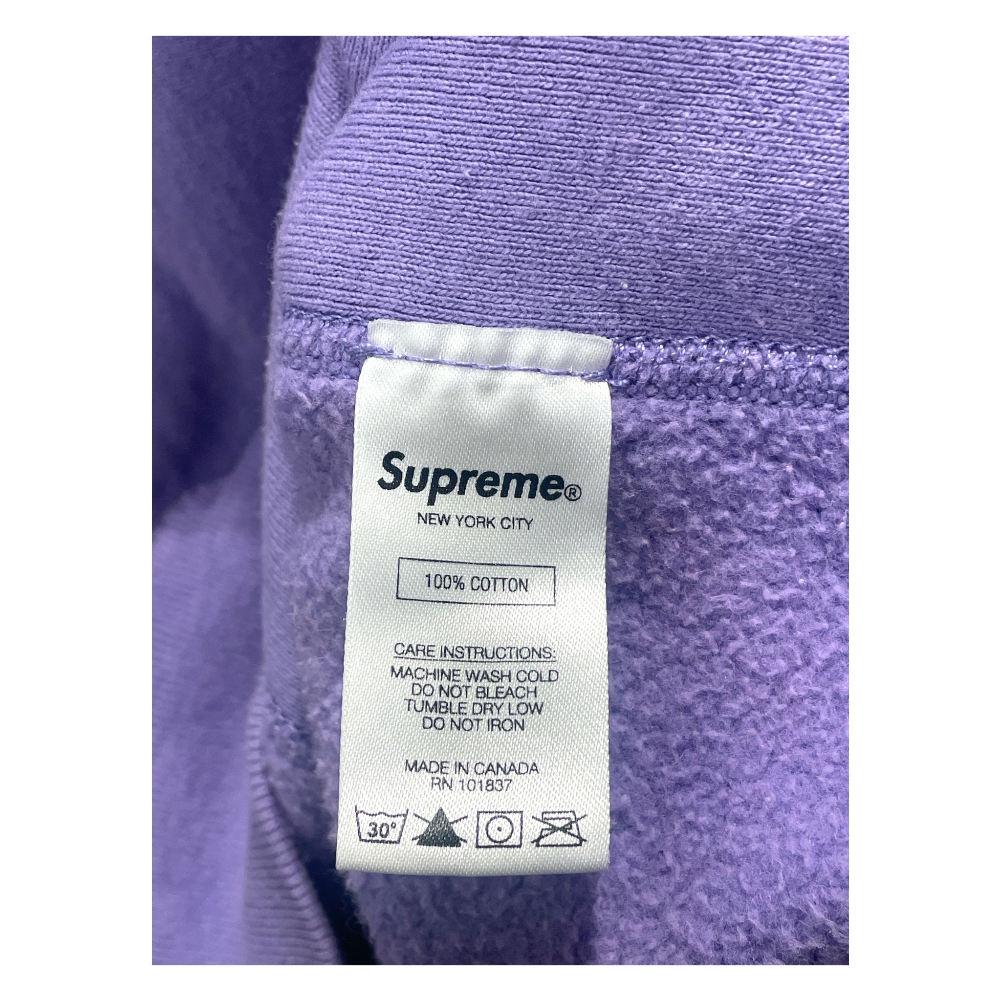 Supreme/Hoodie/M/Cotton/PPL/ view 4