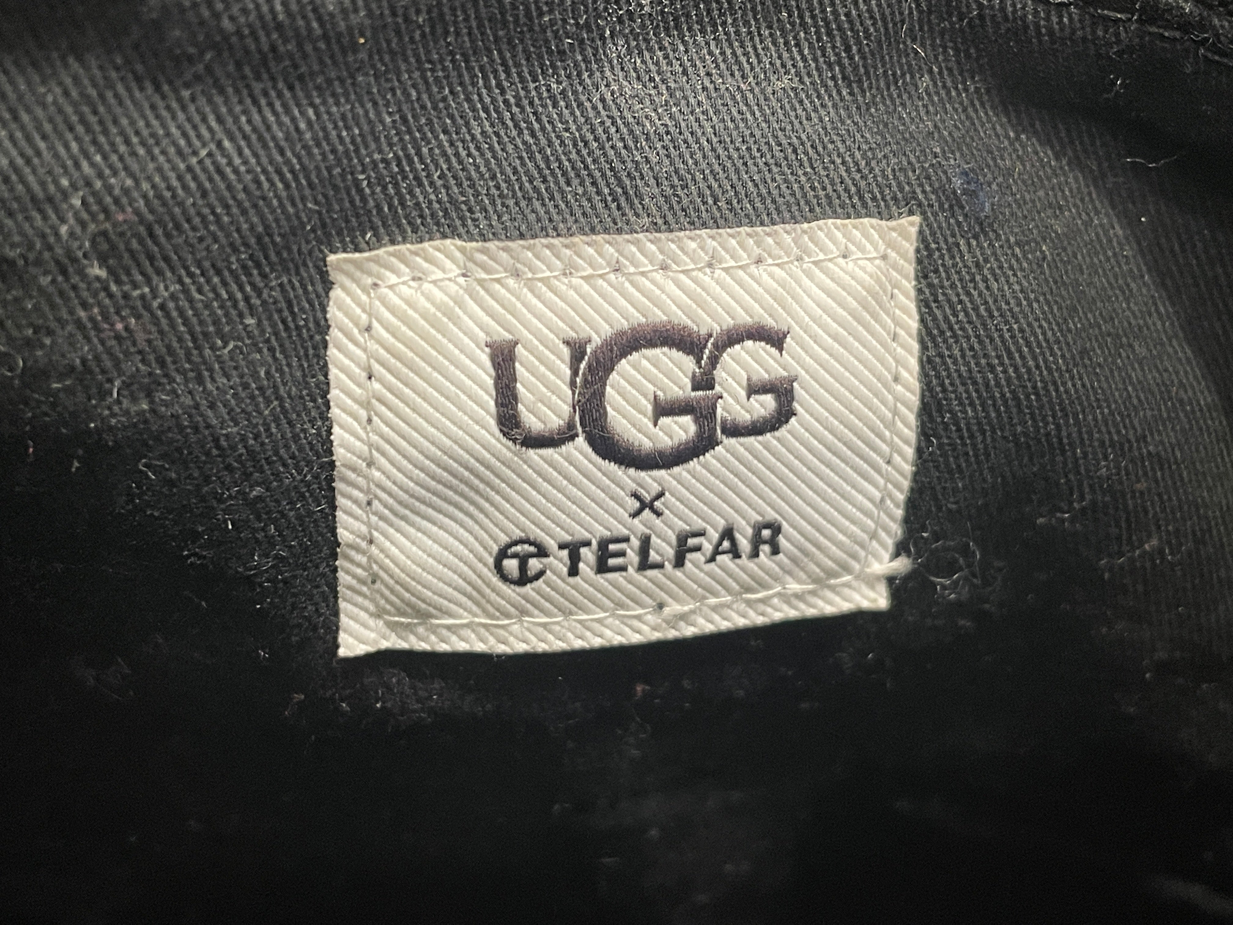 Telfar/UGG australia/Tote Bag/Cotton/BLK/GLOSSY FAUX LEATHER view 7