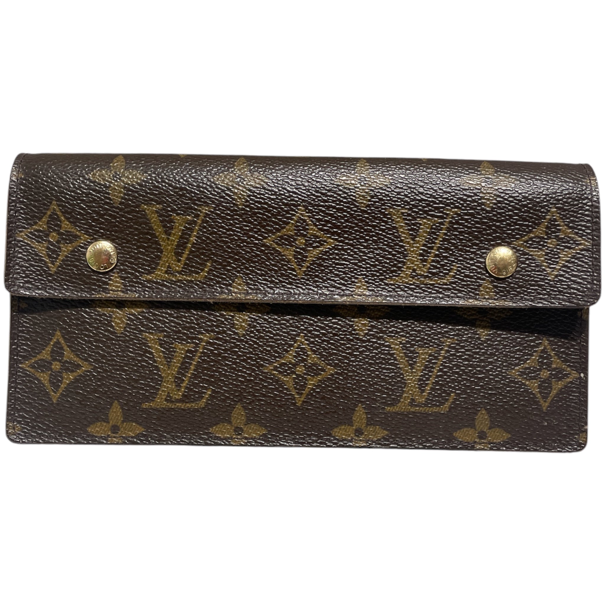LOUIS VUITTON/Long Wallet/Monogram/BRW/LV PORTEFEUILLE ACCORDEON view 2