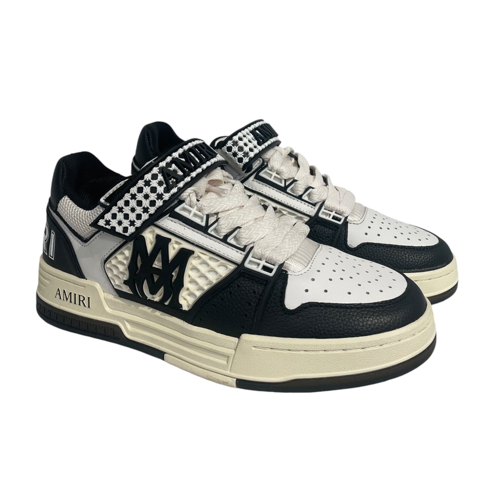 AMIRI/Low-Sneakers/US 10/BLK/skyline velcro across tongue view 1