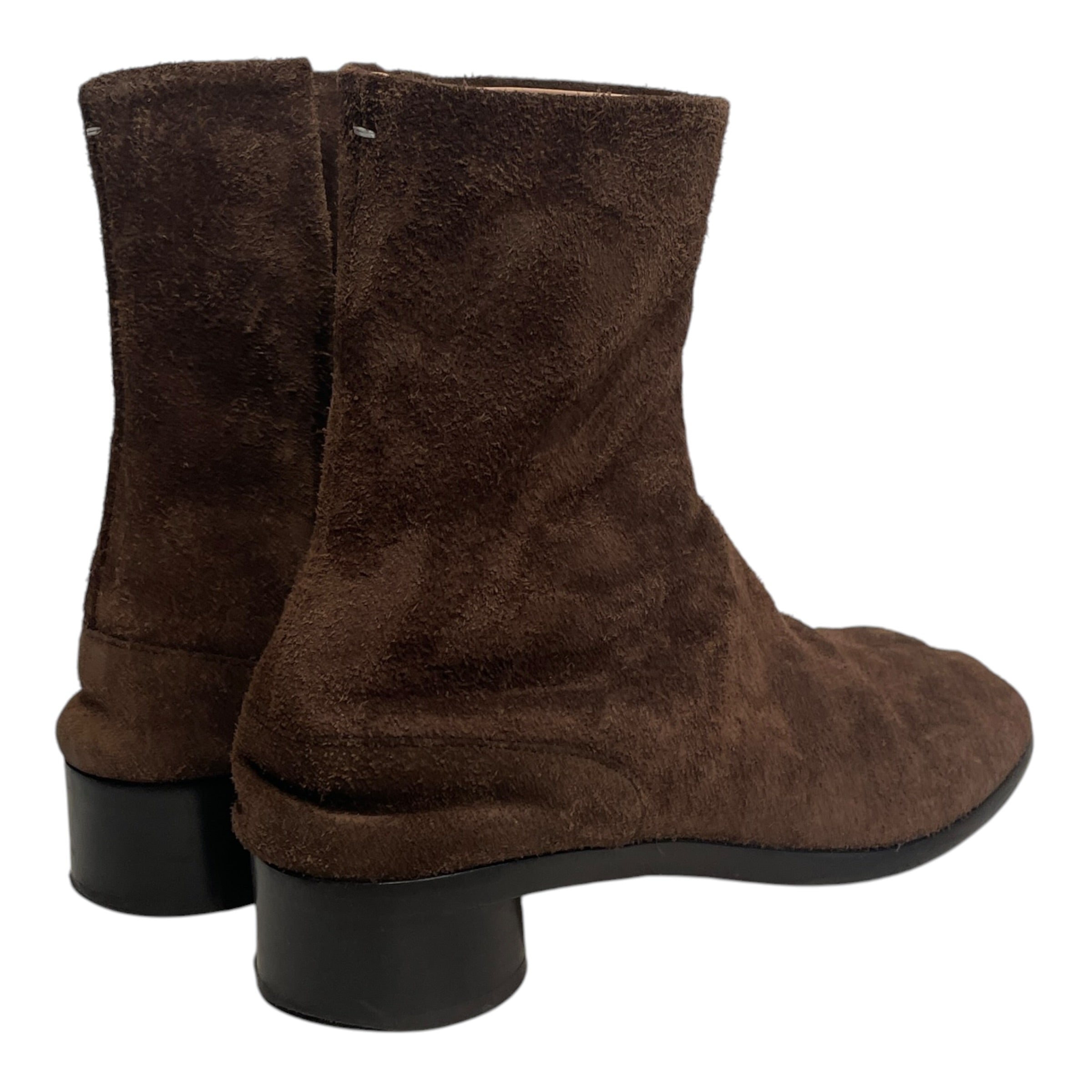 Maison Margiela/Boots/EU 43/Suede/BRW/3CM HEEL view 2