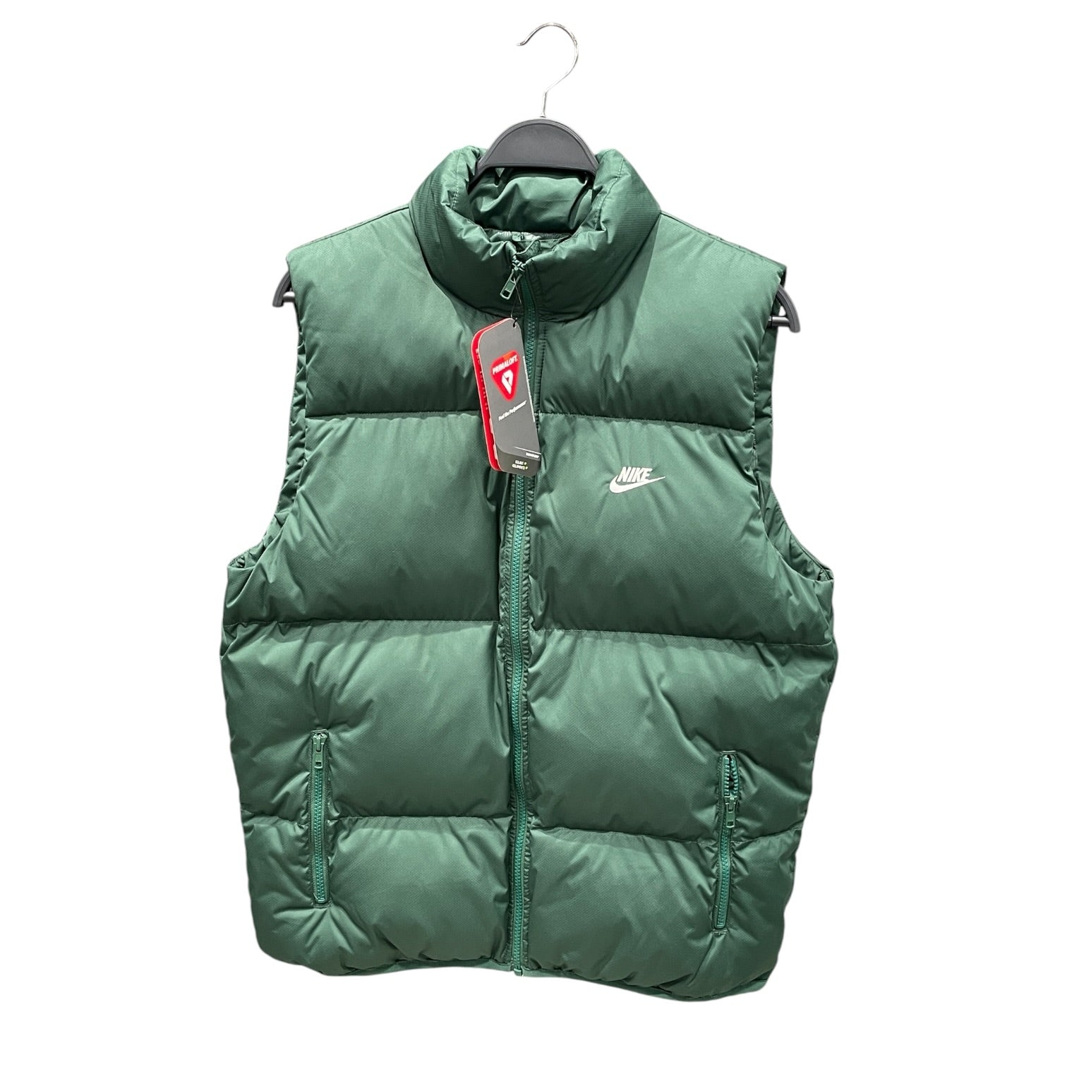 NIKE/Puffer Vest/S/Nylon/GRN/Primaloft Thermoplume Vest view 1