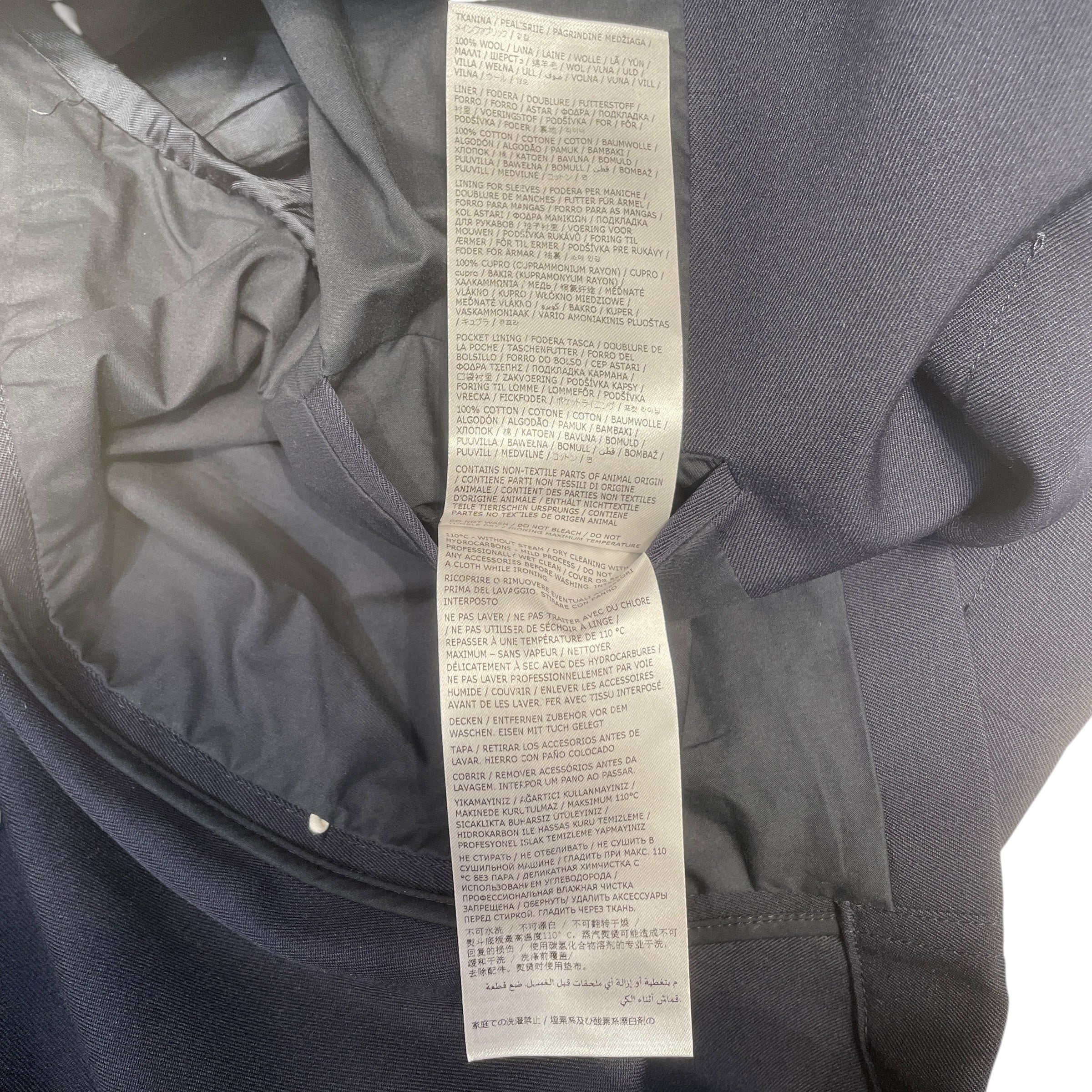 JIL SANDER/Coat/50/Cotton/NVY/ view 5