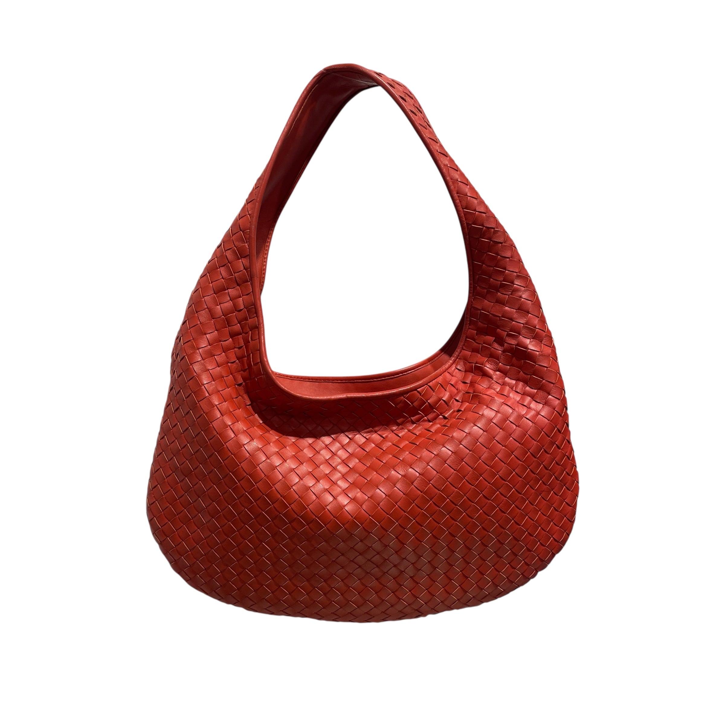 BOTTEGA VENETA/Hand Bag/M/Leather/ORN/INTERECCIATO HOBO BAG view 2
