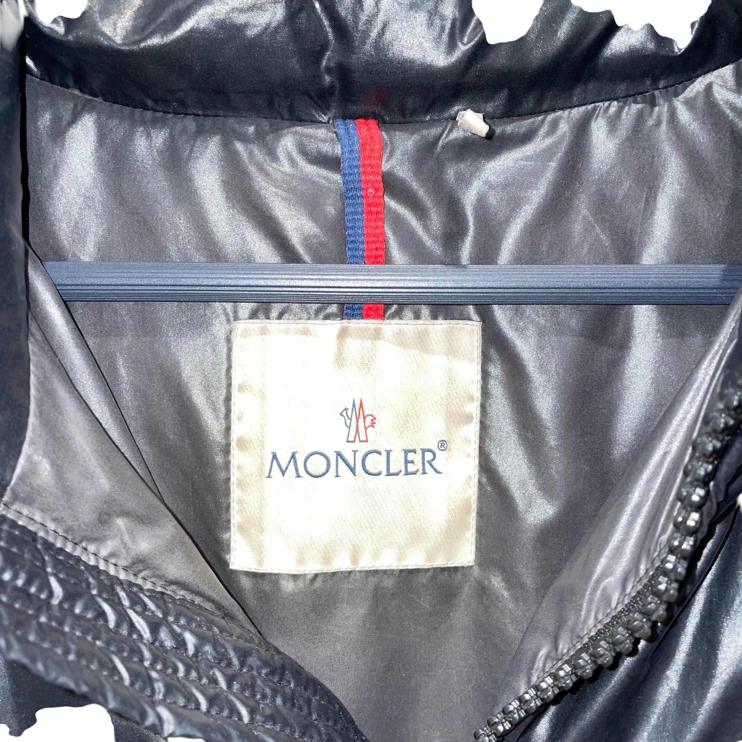MONCLER/Puffer Jkt/L/Cotton/BLK/puffer no hood view 2