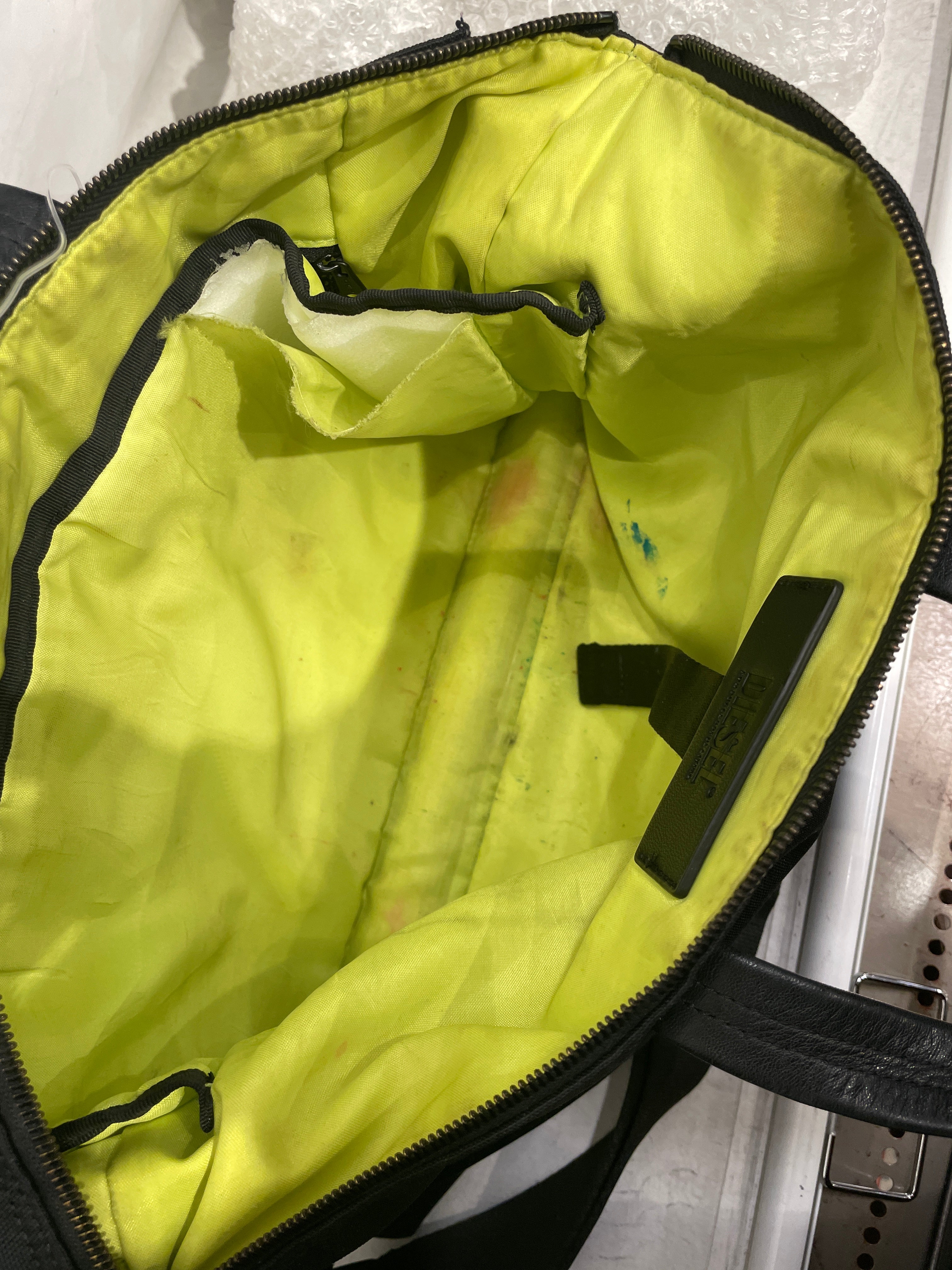 DIESEL/Bag/Polyester/BLK/TOTE/BOTTLE HOLDER view 5