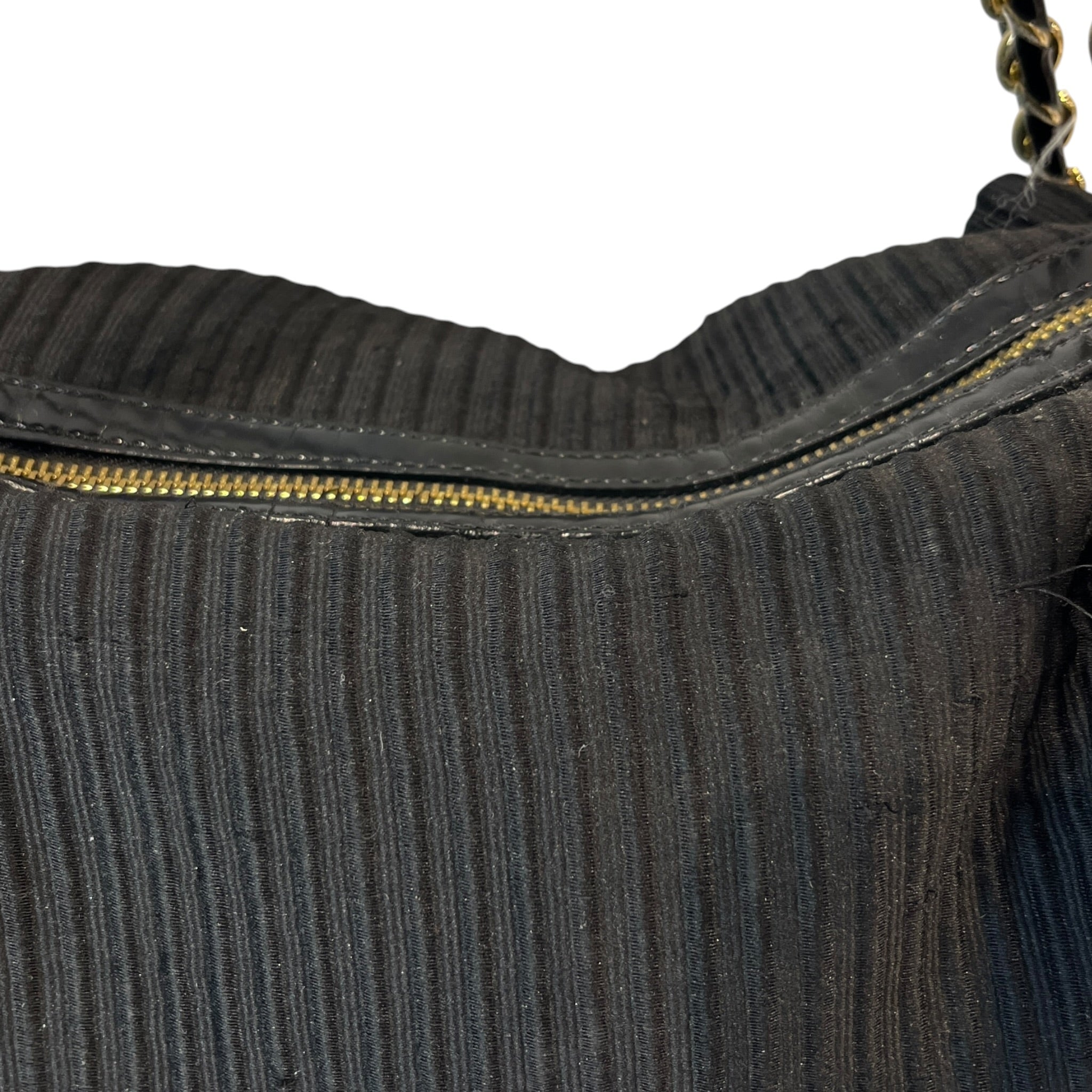 LOVE MOSCHINO/Hand Bag/Polyester/BLK/GOLD CHAIN view 7