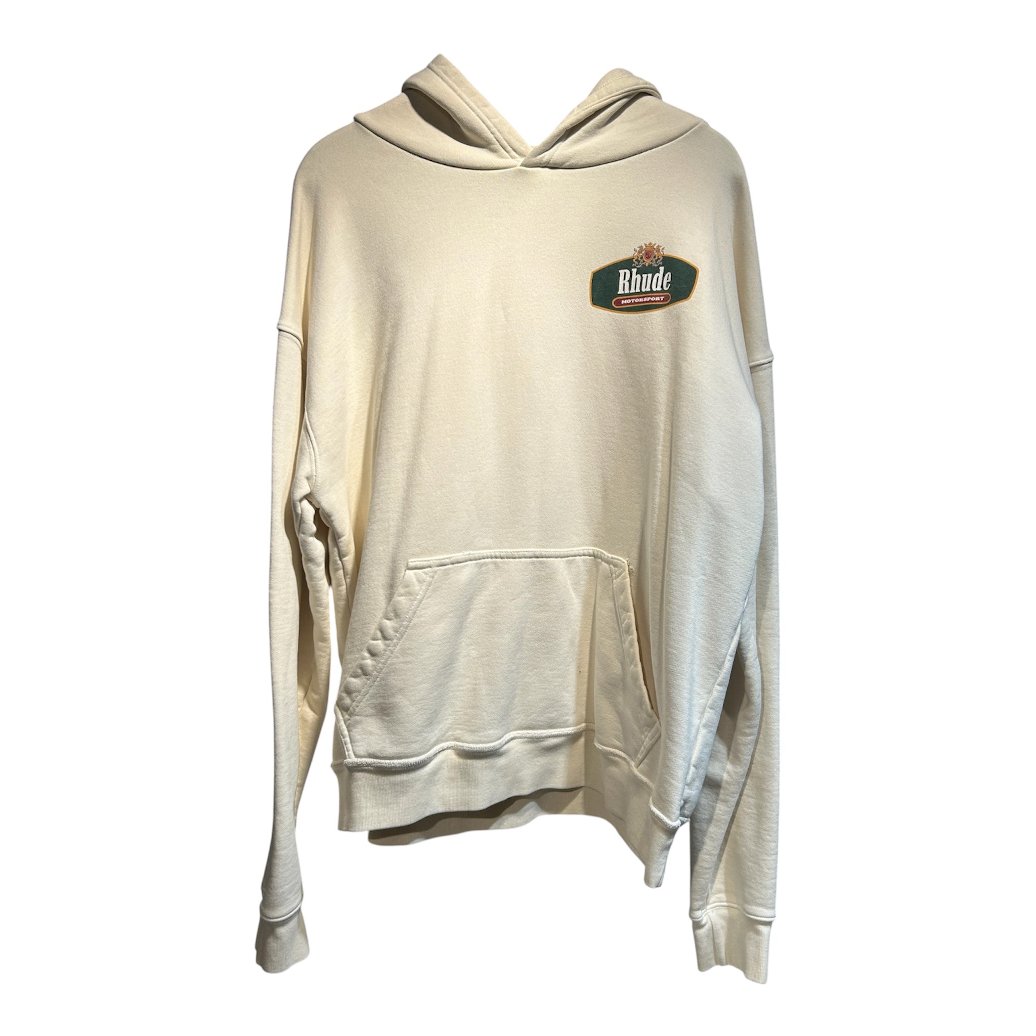 RHUDE/Hoodie/L/Cotton/CRM/rhude motorsport view 1