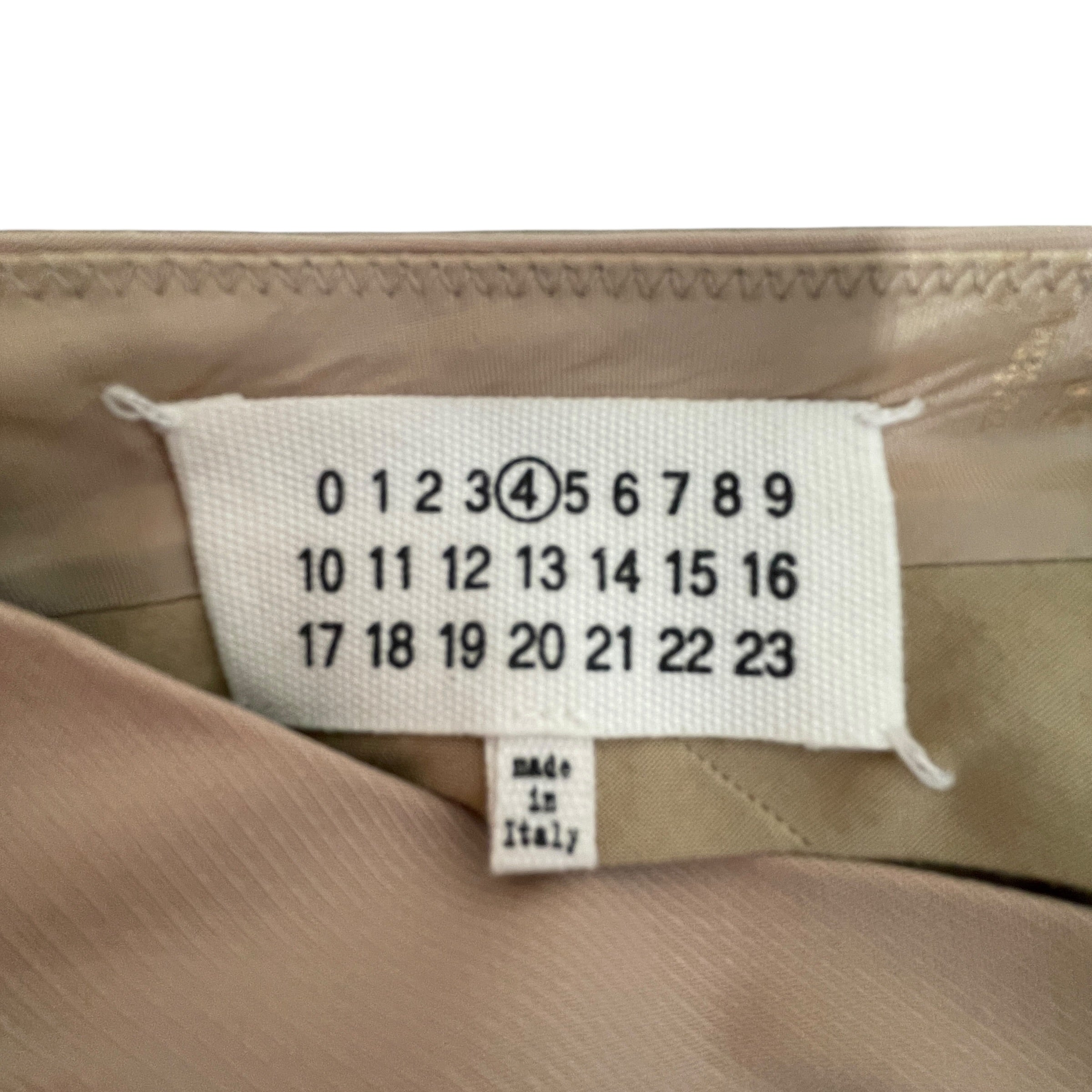 Maison Margiela/Straight Pants/40/Cotton/BEG/Straight Slack Beige Pant 2012 view 3