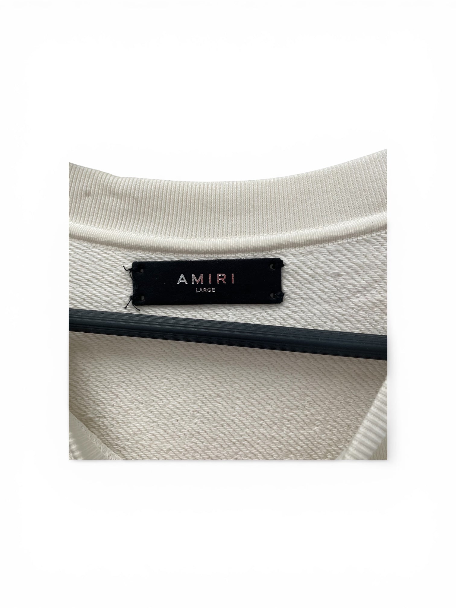 AMIRI/PLAYBOY/Sweatshirt/L/Graphic/Cotton/WHT/upsidedown bunny view 3