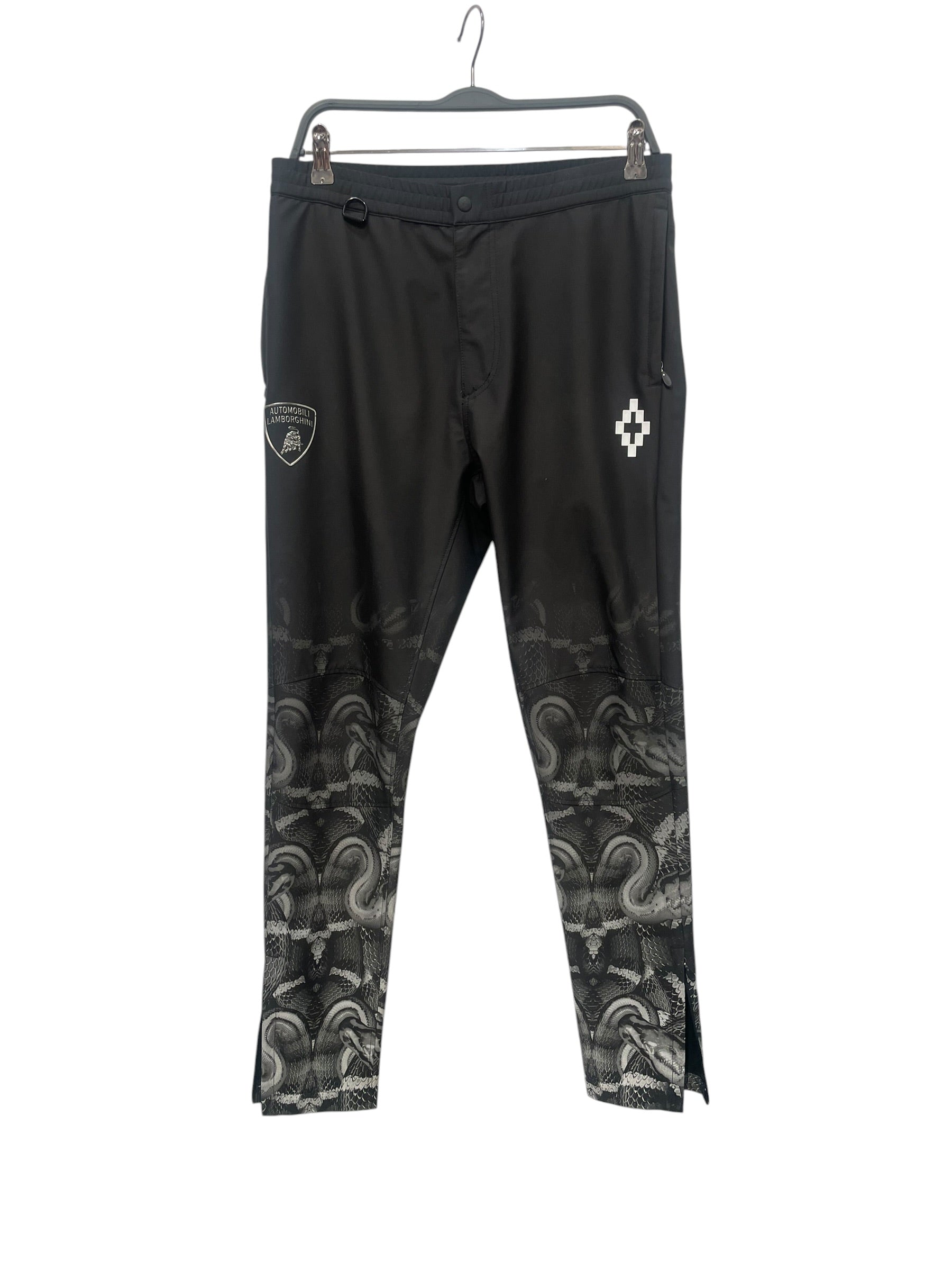 MARCELO BURLON COUNTY OF MILAN/Overall/Nylon/GRY/snakew prints pants view 1