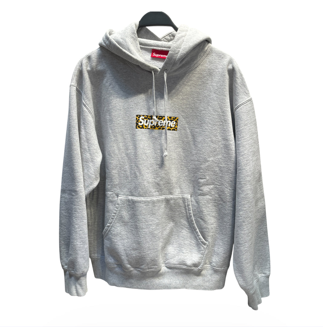 Supreme/Hoodie/L/Cotton/GRY/SHANGHAI view 1