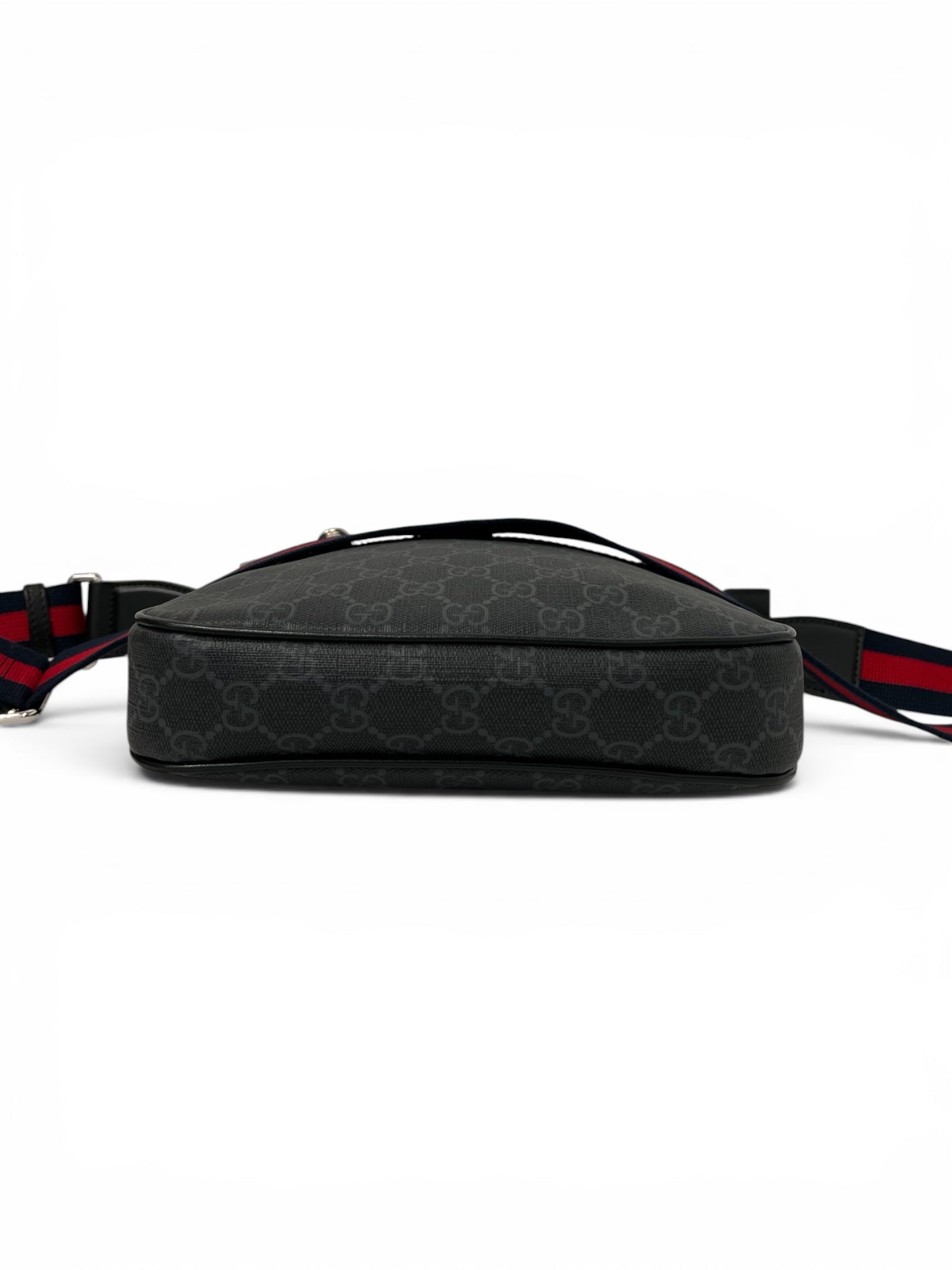 GUCCI/Cross Body Bag/Monogram/BLK/GG Messenger Bag view 5