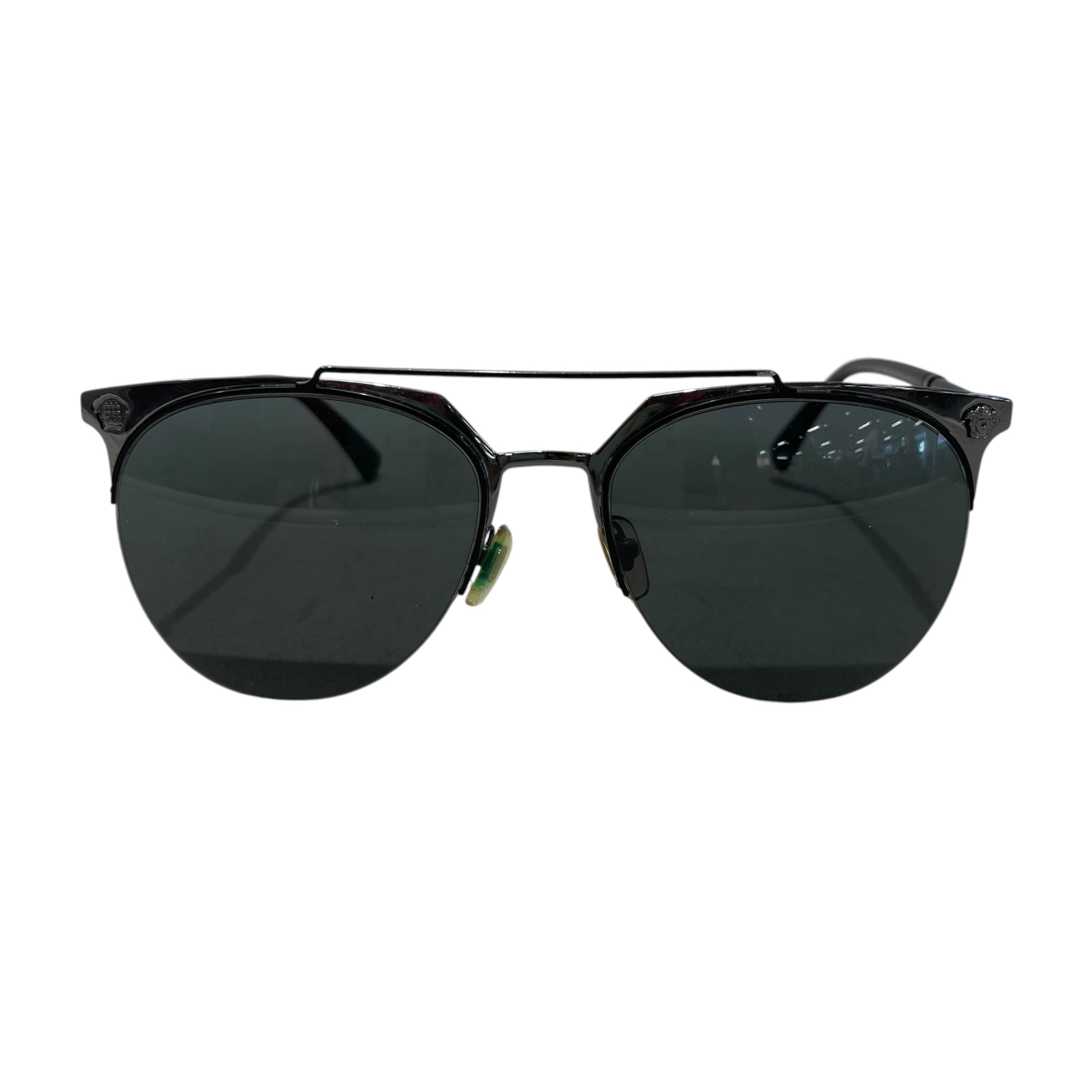 VERSACE/Sunglasses/Plastic/BLK/M's/classic view 1