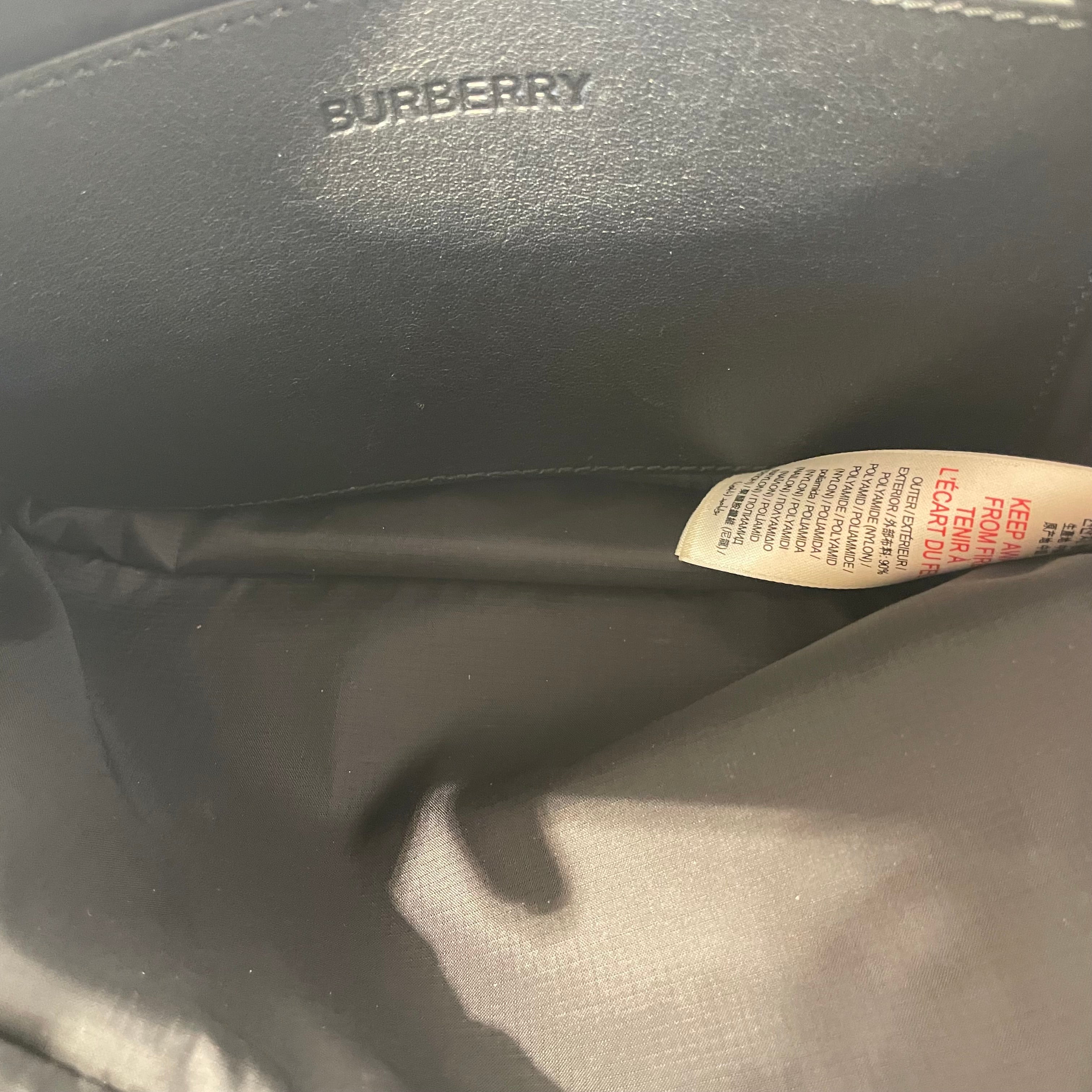 BURBERRY LONDON/Fanny Pack/M/Nylon/BLK/ view 4