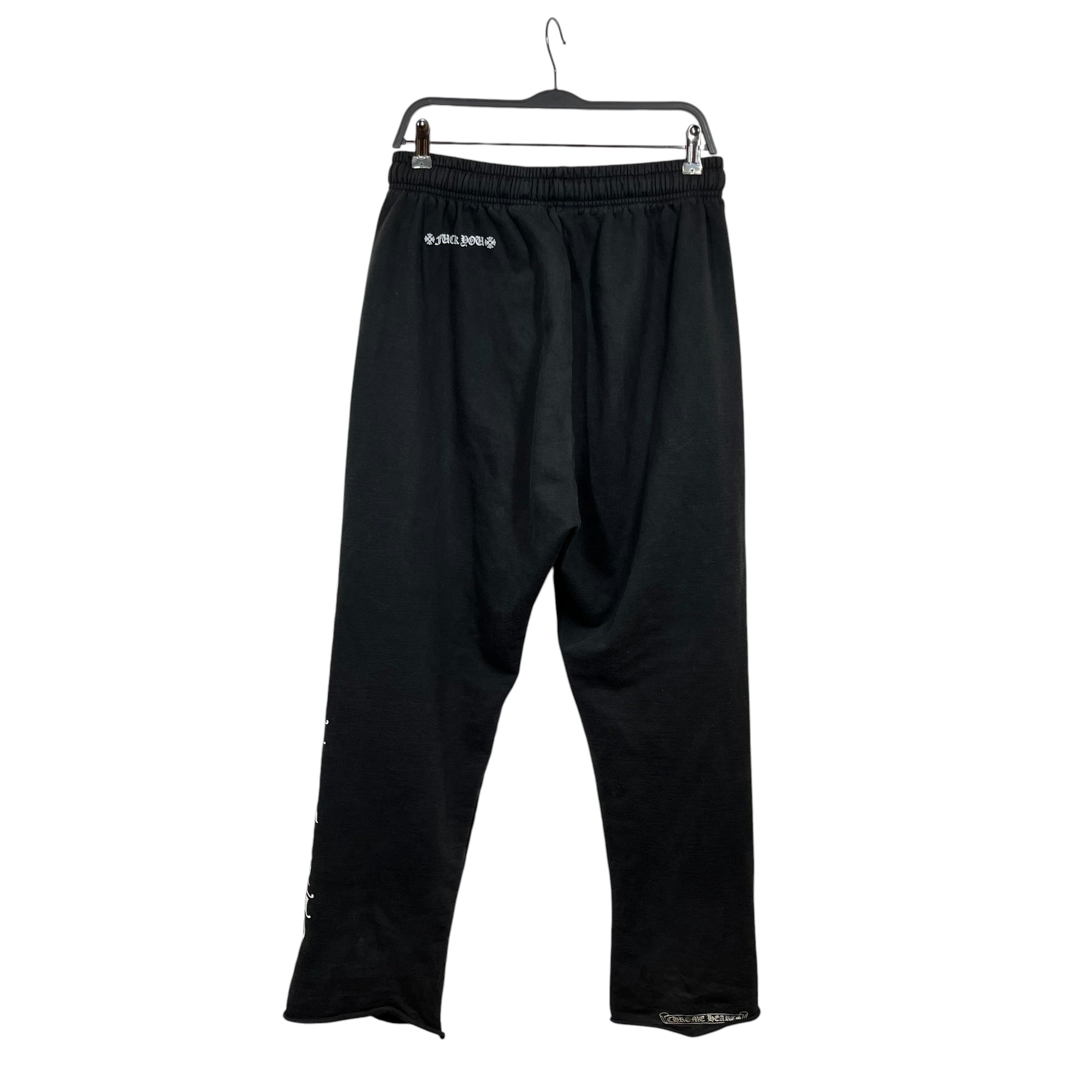 CHROME HEARTS/Pants/XL/Cotton/BLK/SIDE LOGO view 2