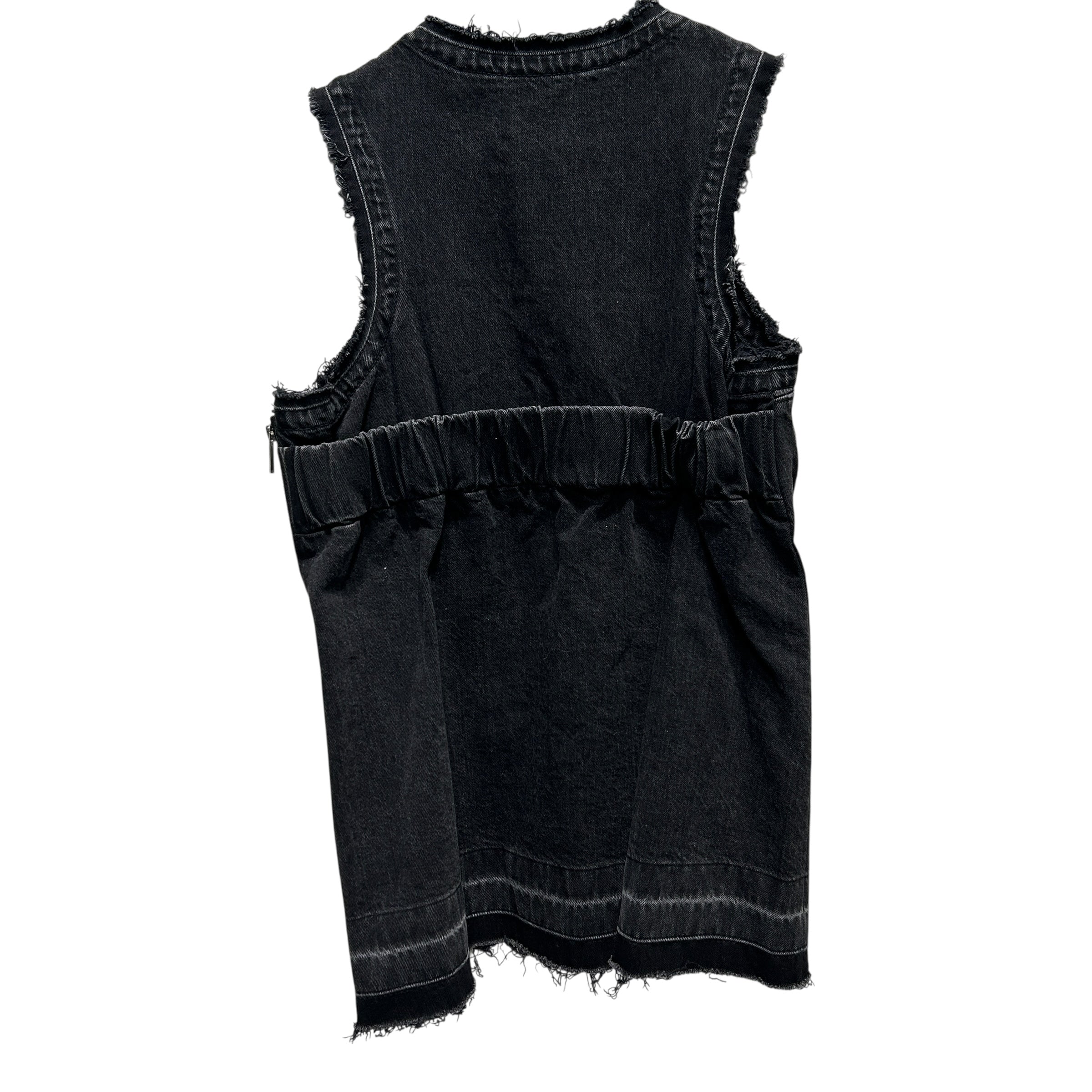 Sacai/SS Blouse/3/Denim/BLK/ view 2