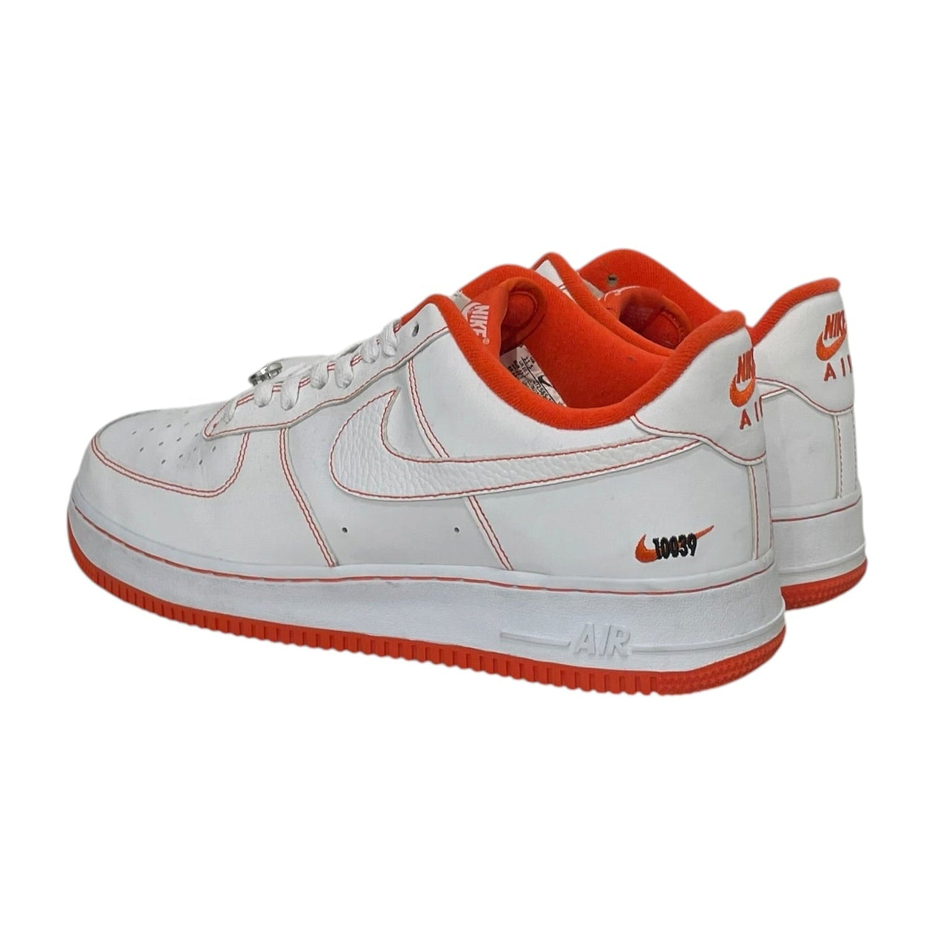 NIKE/Low-Sneakers/US 11.5/Leather/WHT/AF 1 LV8 EMB view 2