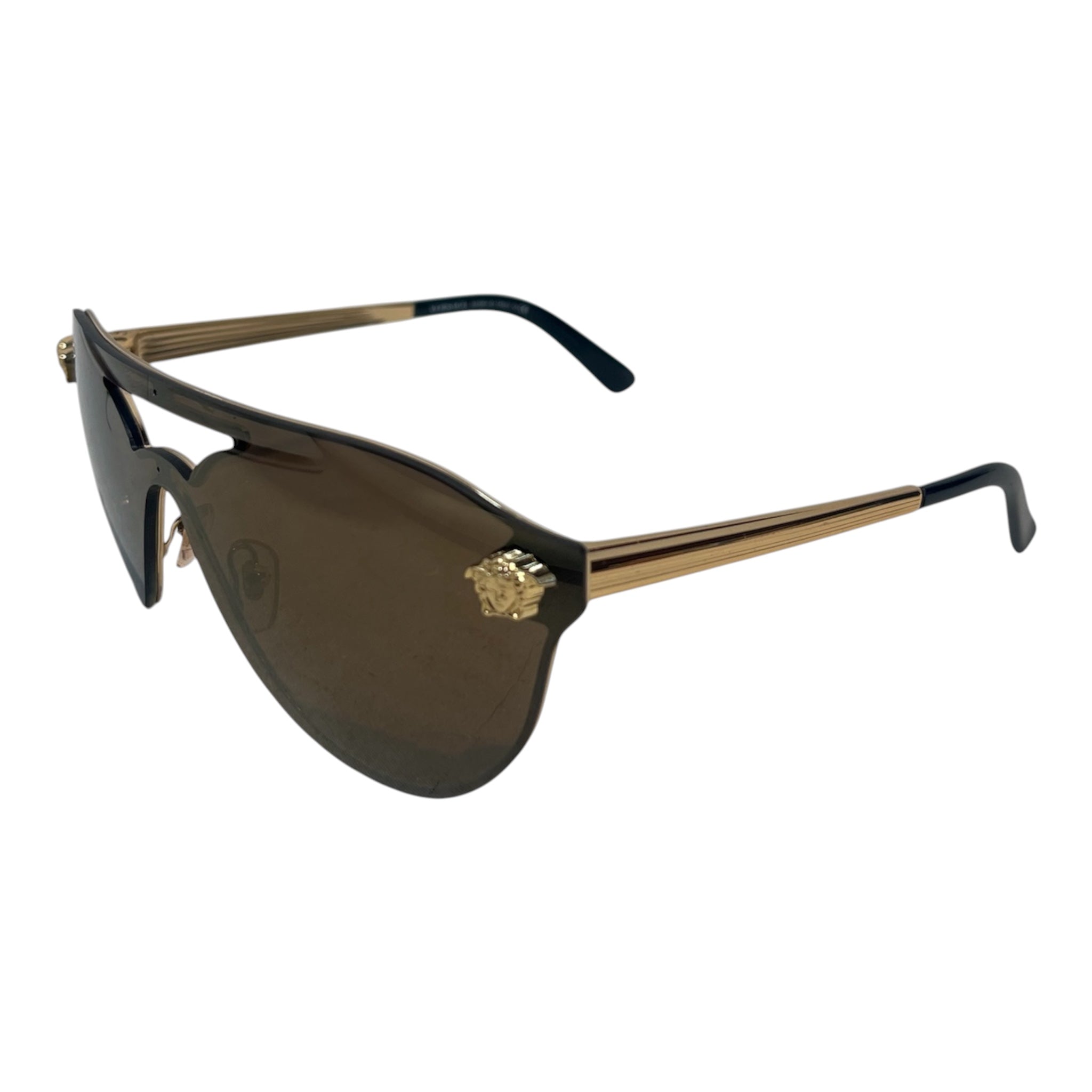 VERSACE/Sunglasses/Leopard/Plastic/BLK/L's/VE4277A PURPLE ANIMALIER view 2