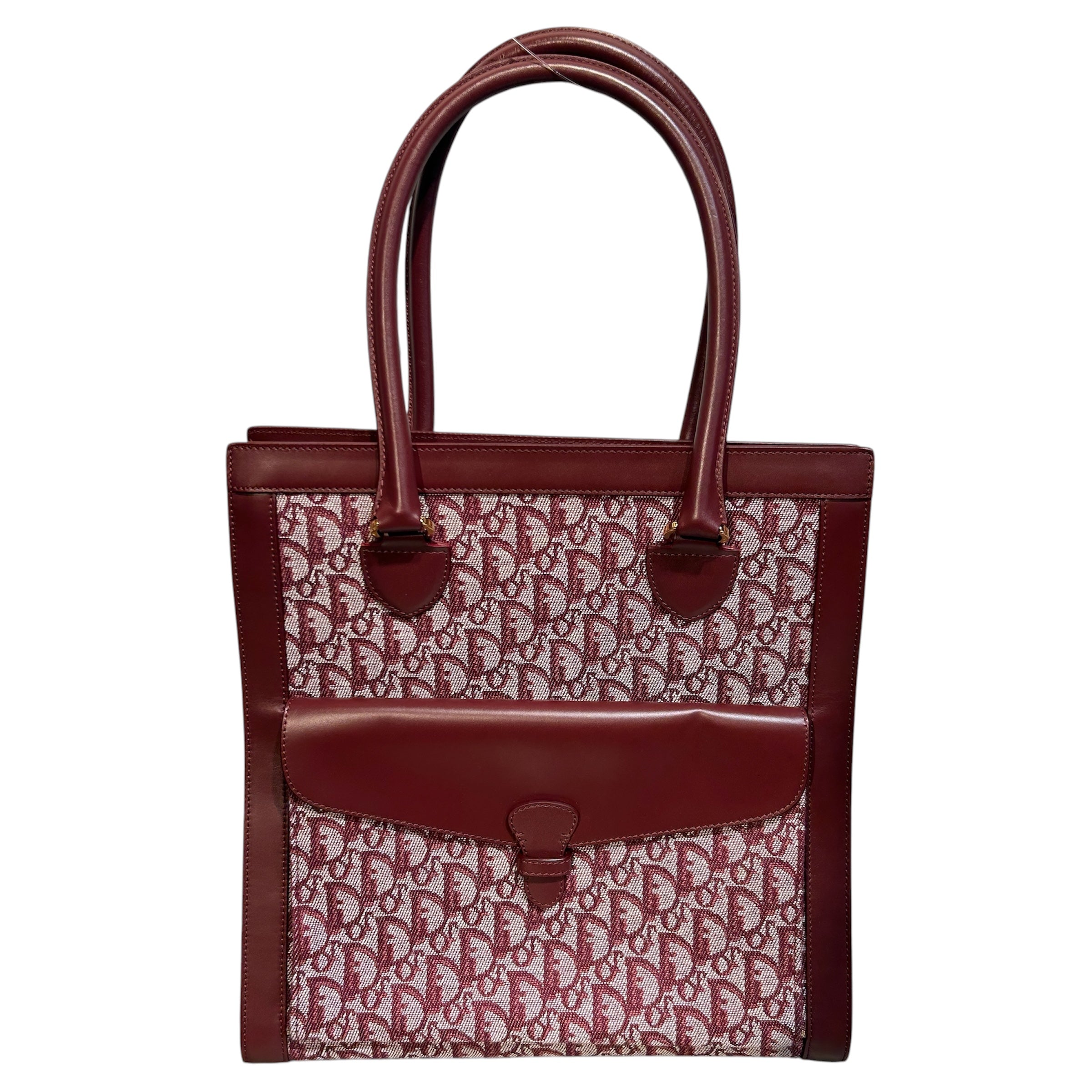 Christian Dior/Hand Bag/Monogram/Leather/BRD/DIORISSIMO TOP HANDLE BAG view 1
