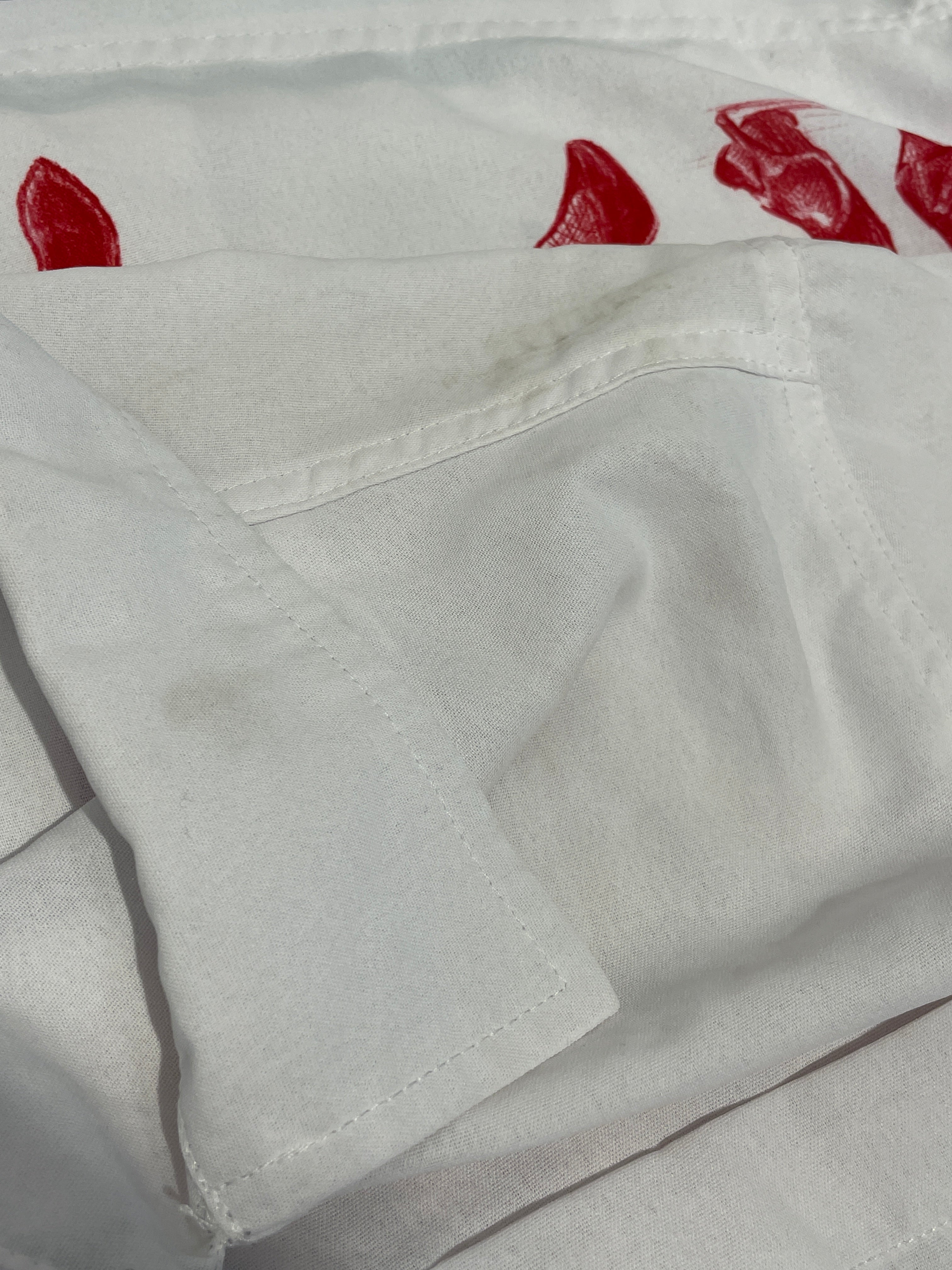 FUCT/SS Shirt/M/Polyester/WHT/All Over Print/DEATH BUNNY ALOHA view 5