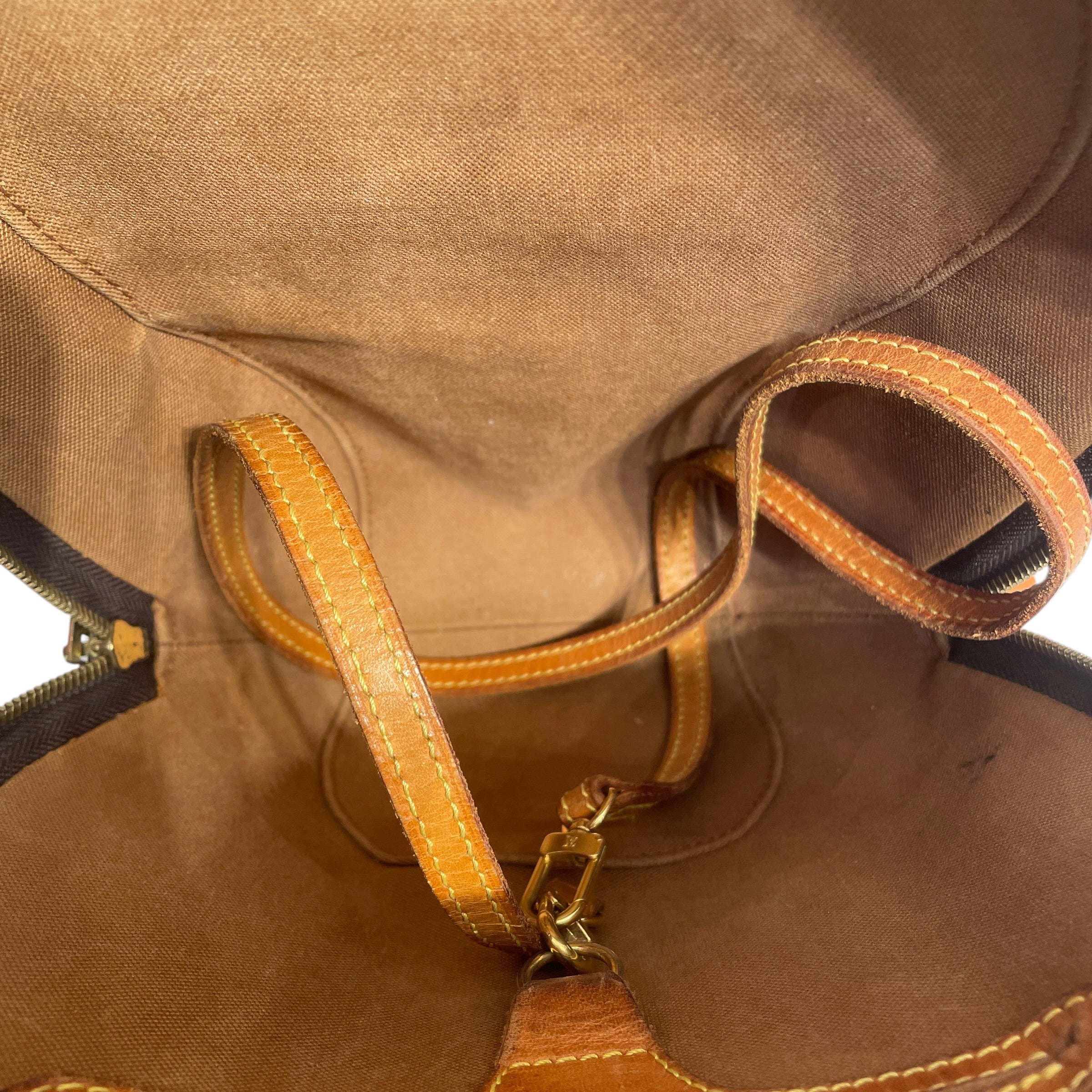 LOUIS VUITTON/Backpack/Monogram/Leather/BRW/Ellipse Sac view 6