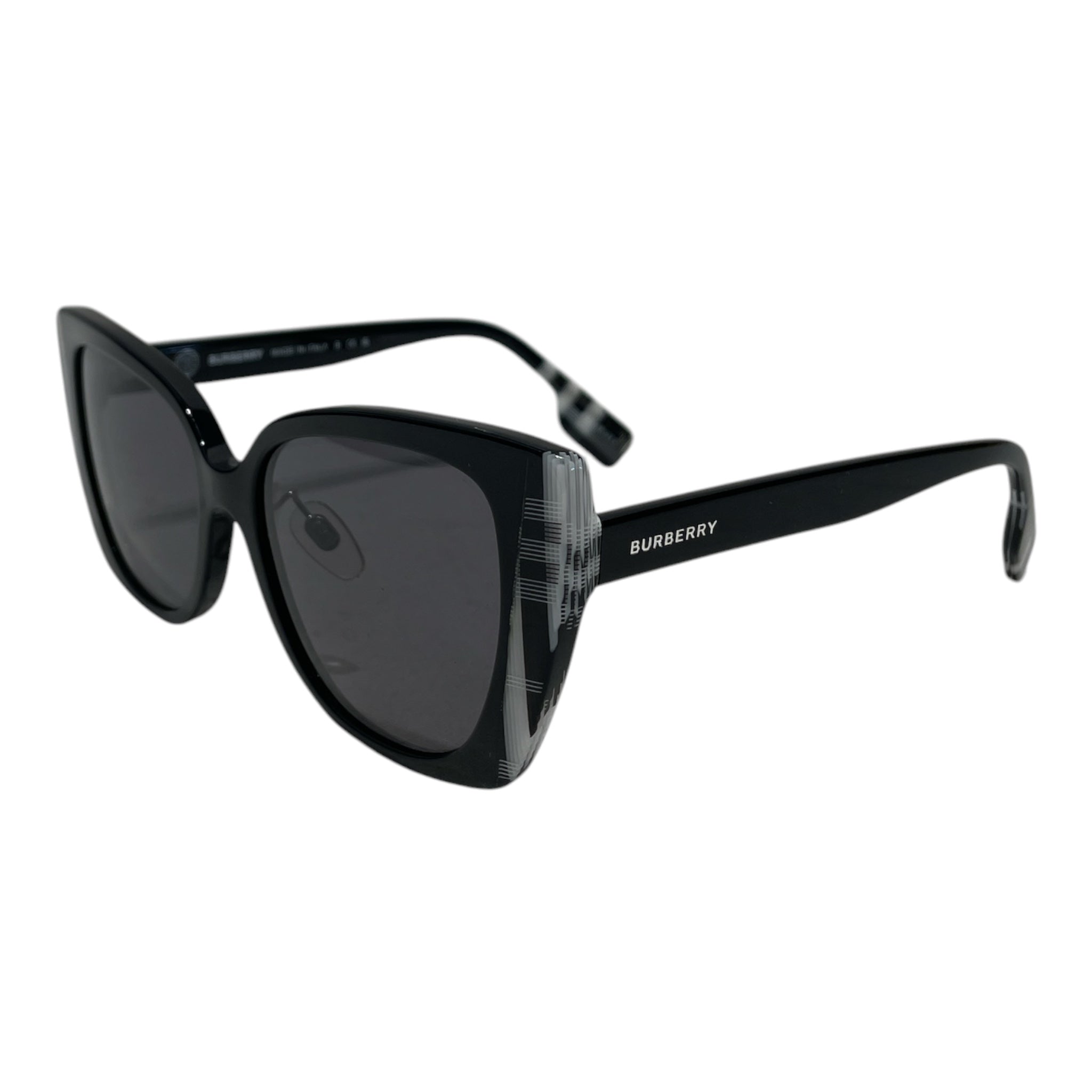 BURBERRY LONDON/Sunglasses/Plastic/BLK/ view 2