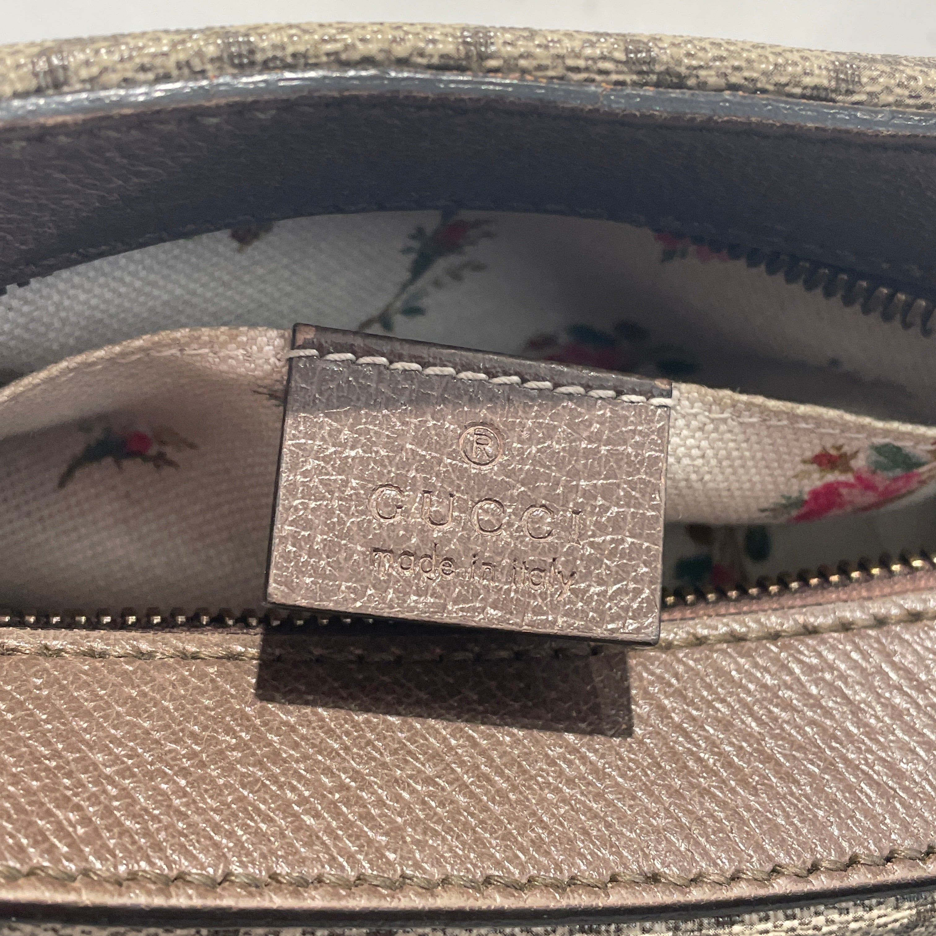 GUCCI/Cross Body Bag/Monogram/Leather/BRW/476466525040 view 5