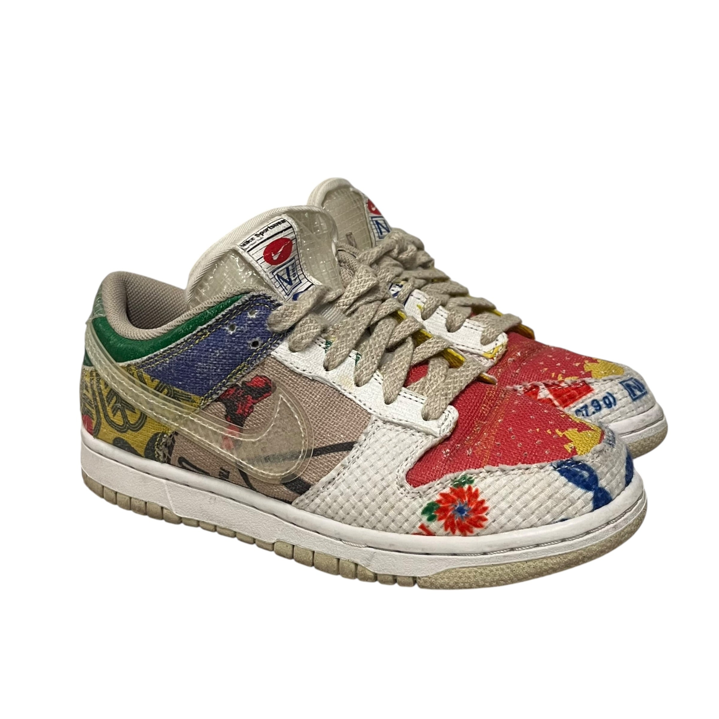 NIKE/Low-Sneakers/US 5/MLT/dunk city market view 1