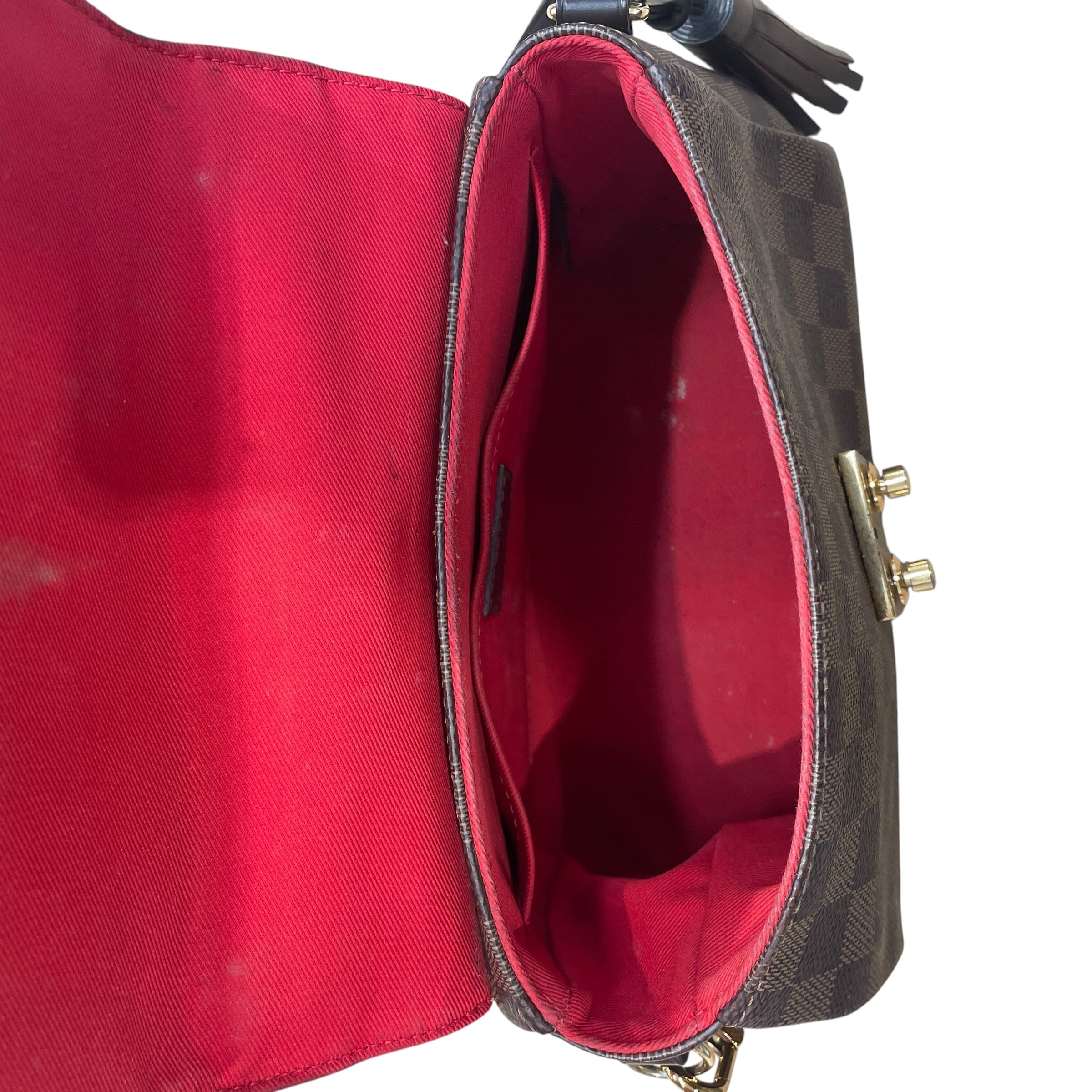 LOUIS VUITTON/Cross Body Bag/Monogram/Leather/BRW/entrupy: VW3XJYB DAMIER EBENE view 8