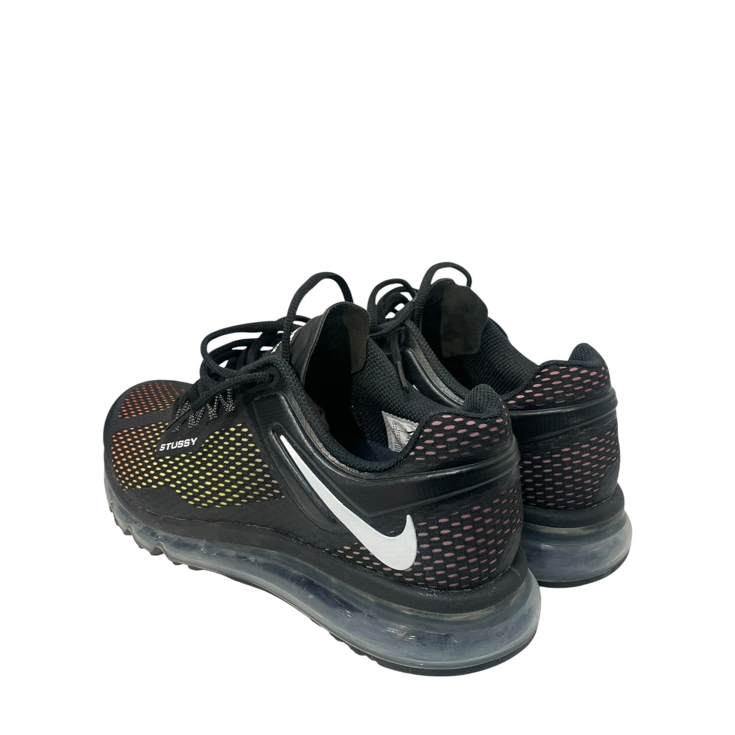 NIKE/STUSSY/Low-Sneakers/US 11/Cotton/BLK/d02461-001 view 2