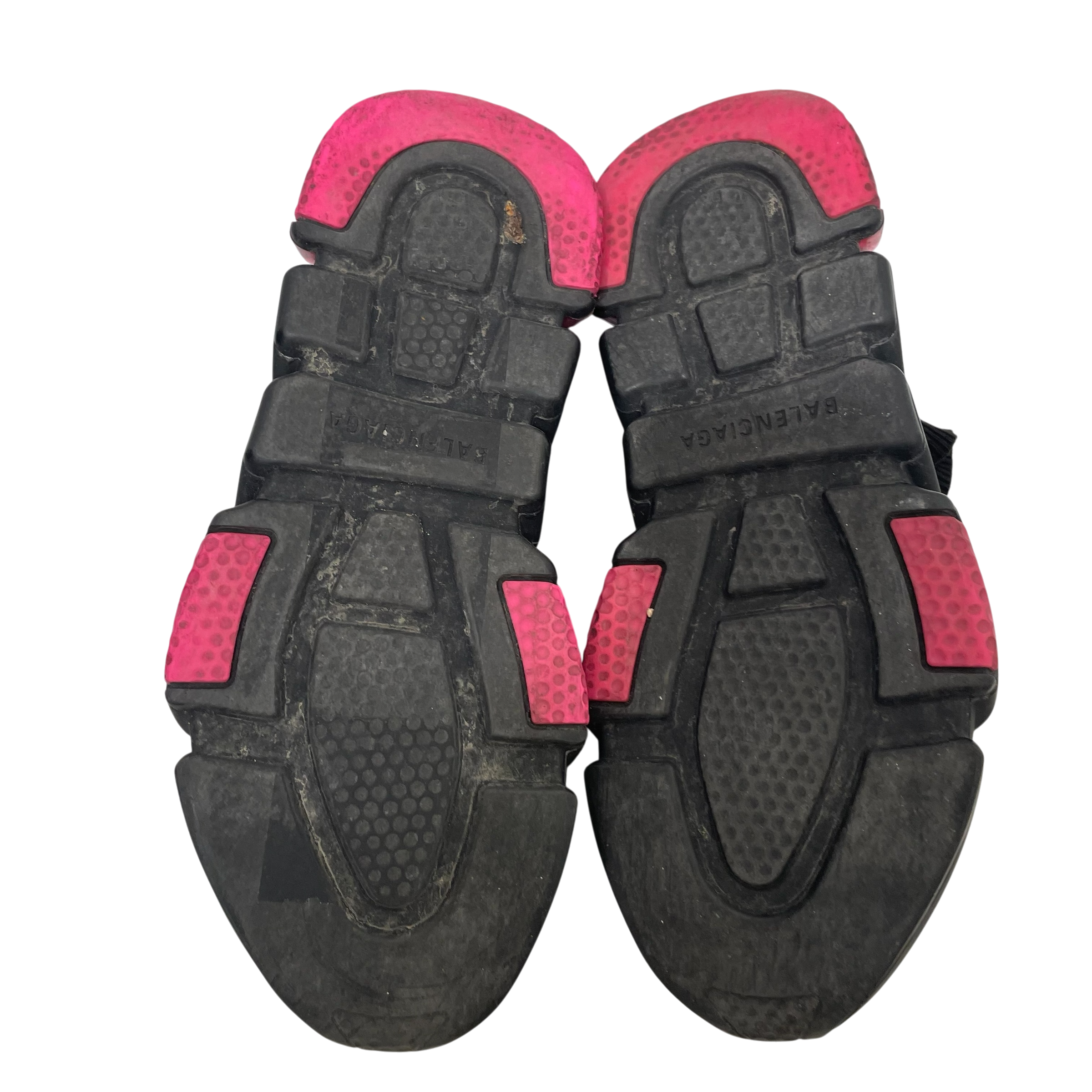 BALENCIAGA/Hi-Sneakers/US 8/BLK/PINK ACCENT view 5