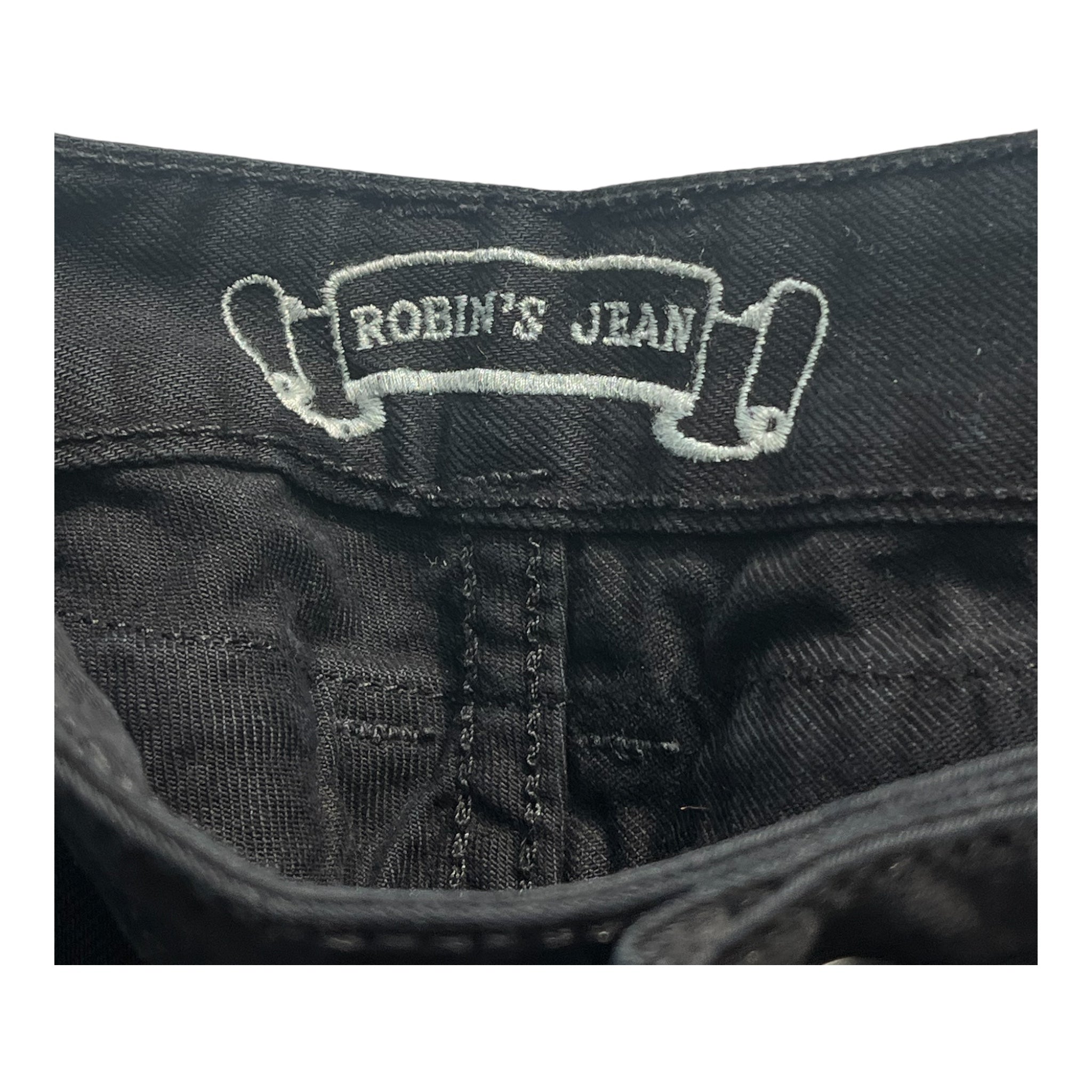 ROBINSON/Pants/40/Cotton/BLK/BLK STUDS view 3
