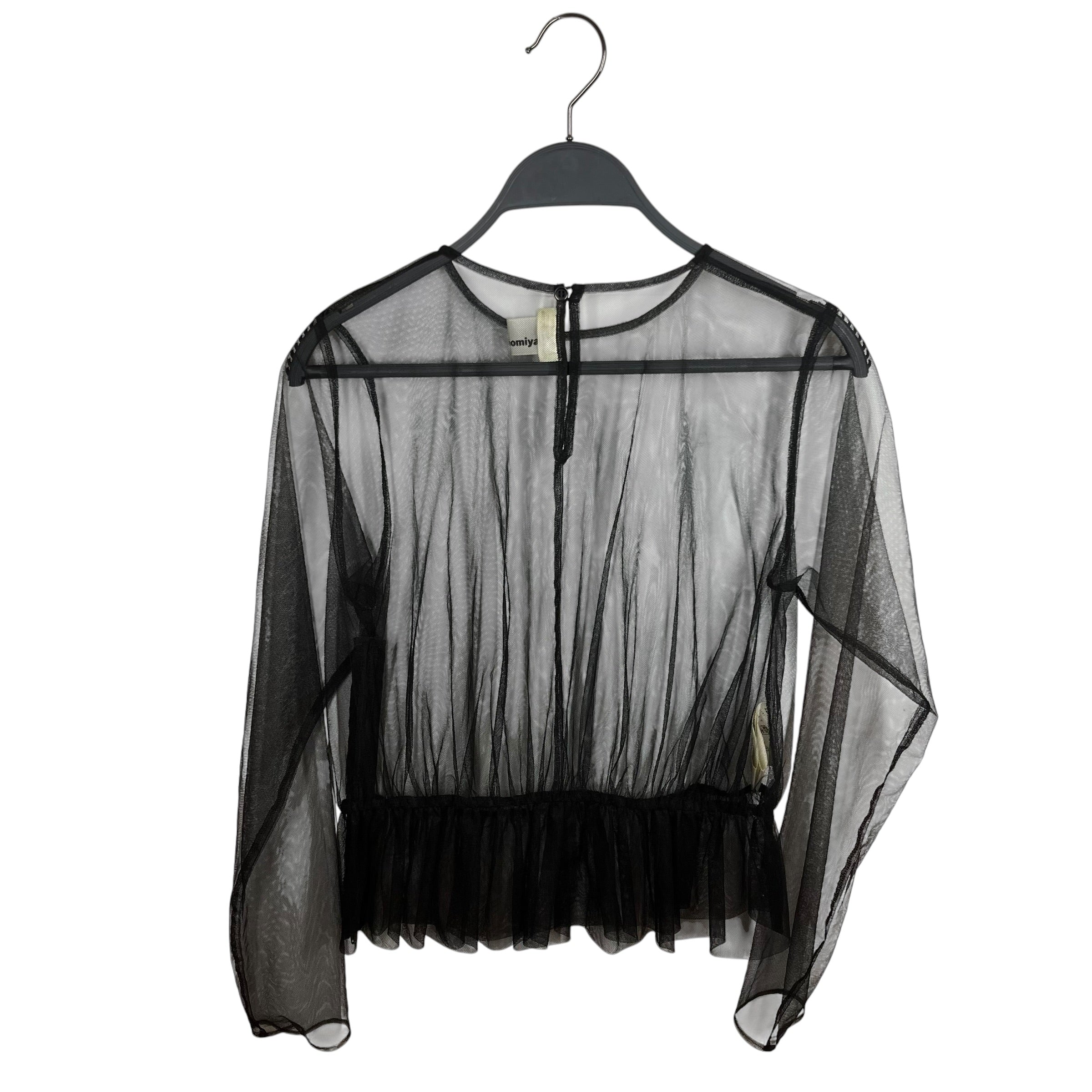 noir kei ninomiya/LS T-Shirt/M/Nylon/BLK/ view 2